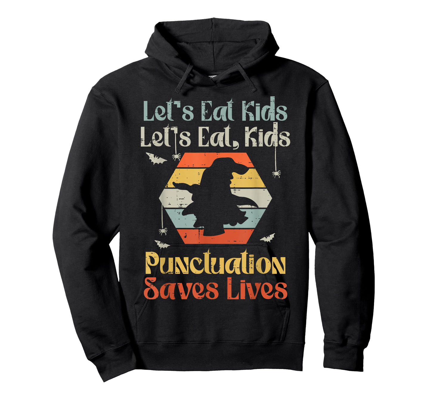 Halloween Lets Eat Kids Funny English Teacher Costume Women T-Shirt