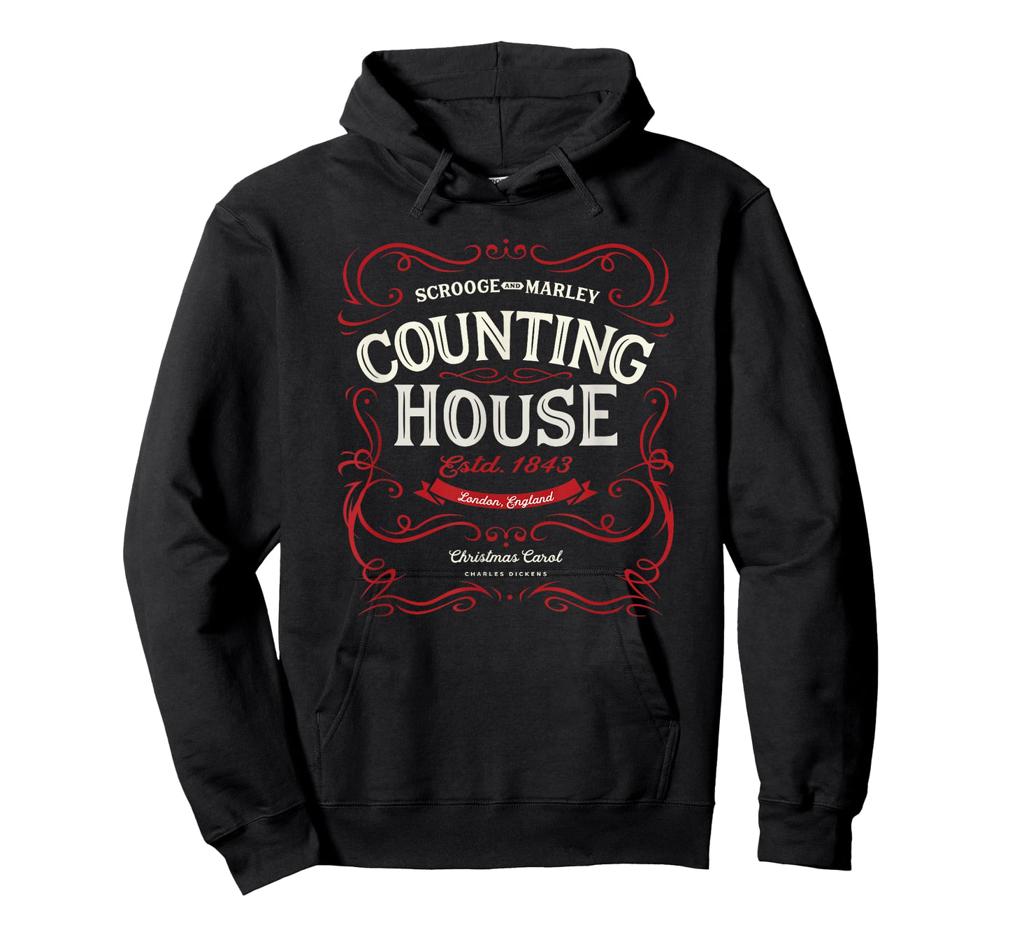 Christmas Carol, Scrooge & Marley, Holiday Design, Tradition T-Shirt