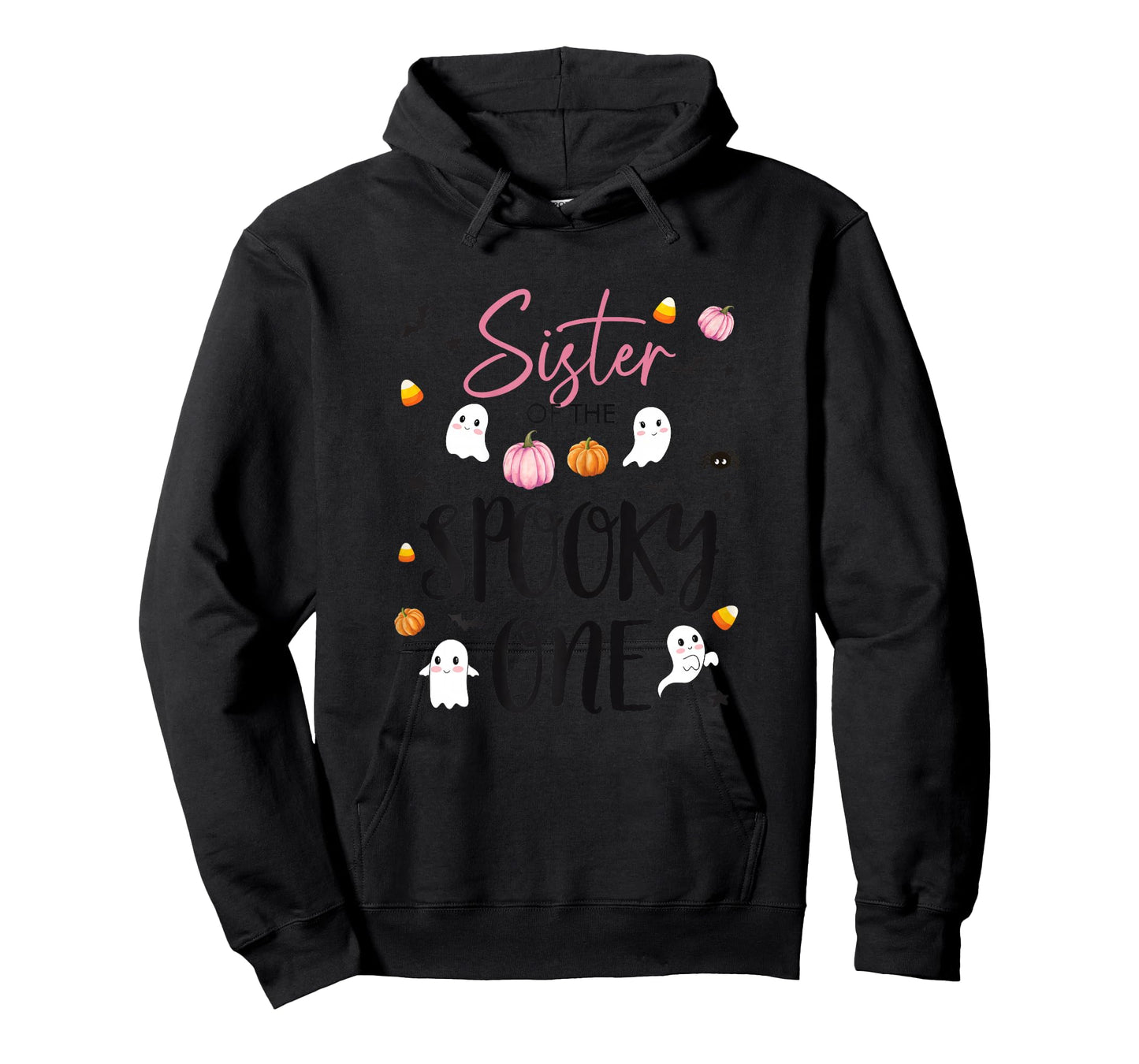 Sister of Spooky One Girl 1st Birthday Pink Halloween Cute T-Shirt