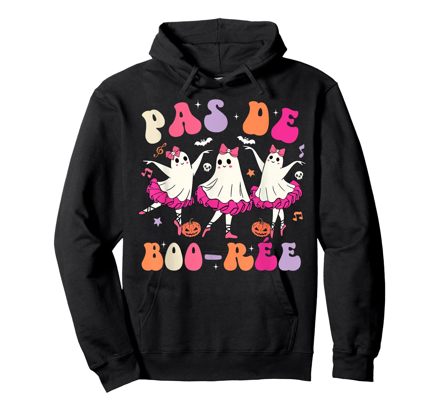 Halloween Dance Teacher Pas De Boo-ree Ghost Ballet Dancer T-Shirt
