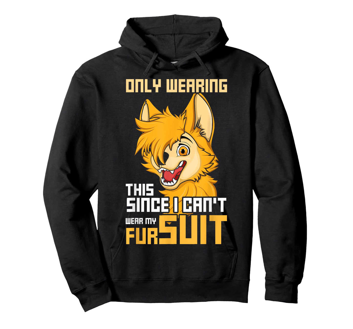 Kawaii Fox Proud Furry Tail Ear Furry Person Fursuit Cosplay T-Shirt
