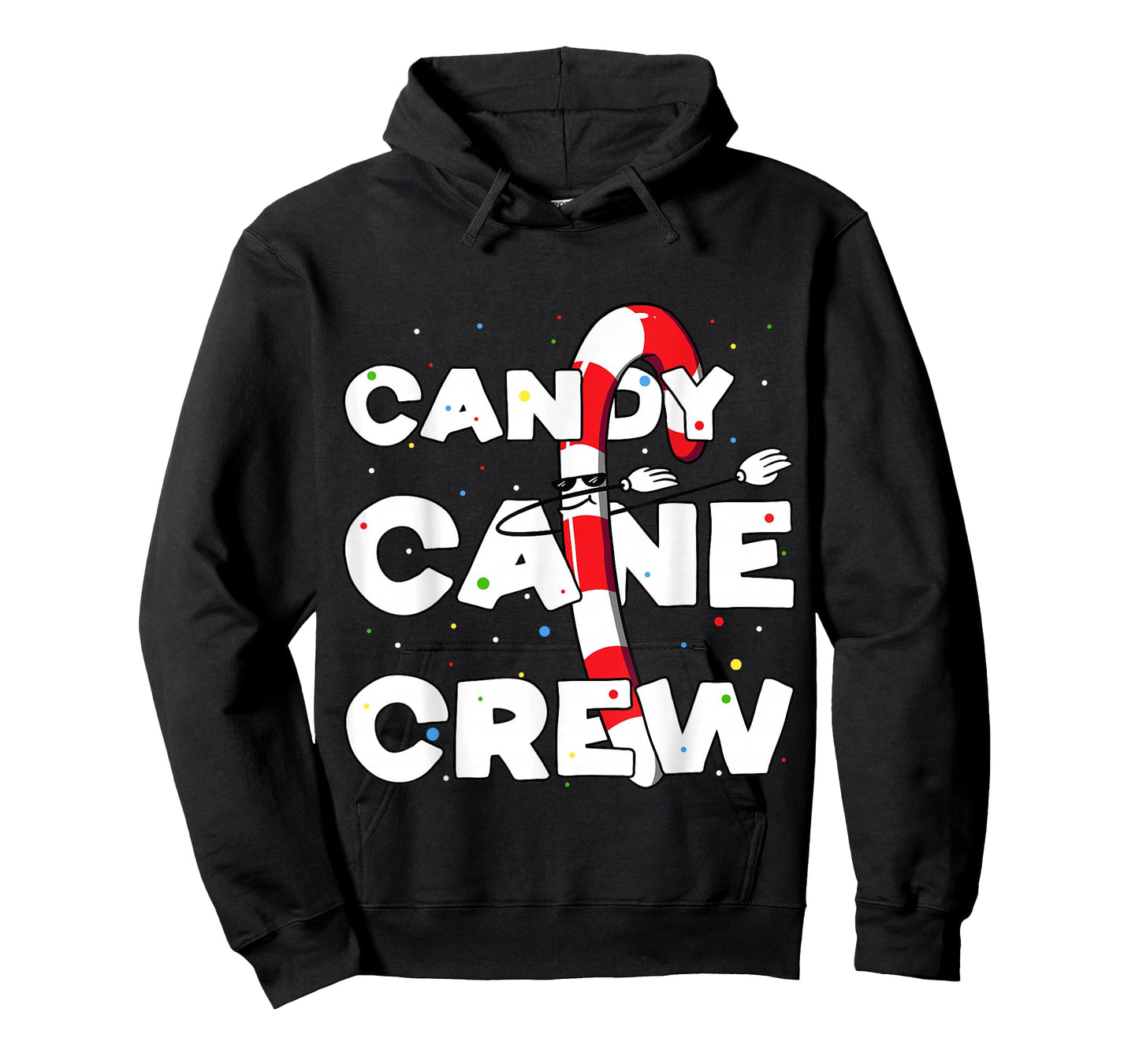 Candy Cane Crew Funny Christmas Candy Lover Dancing Candy T-Shirt