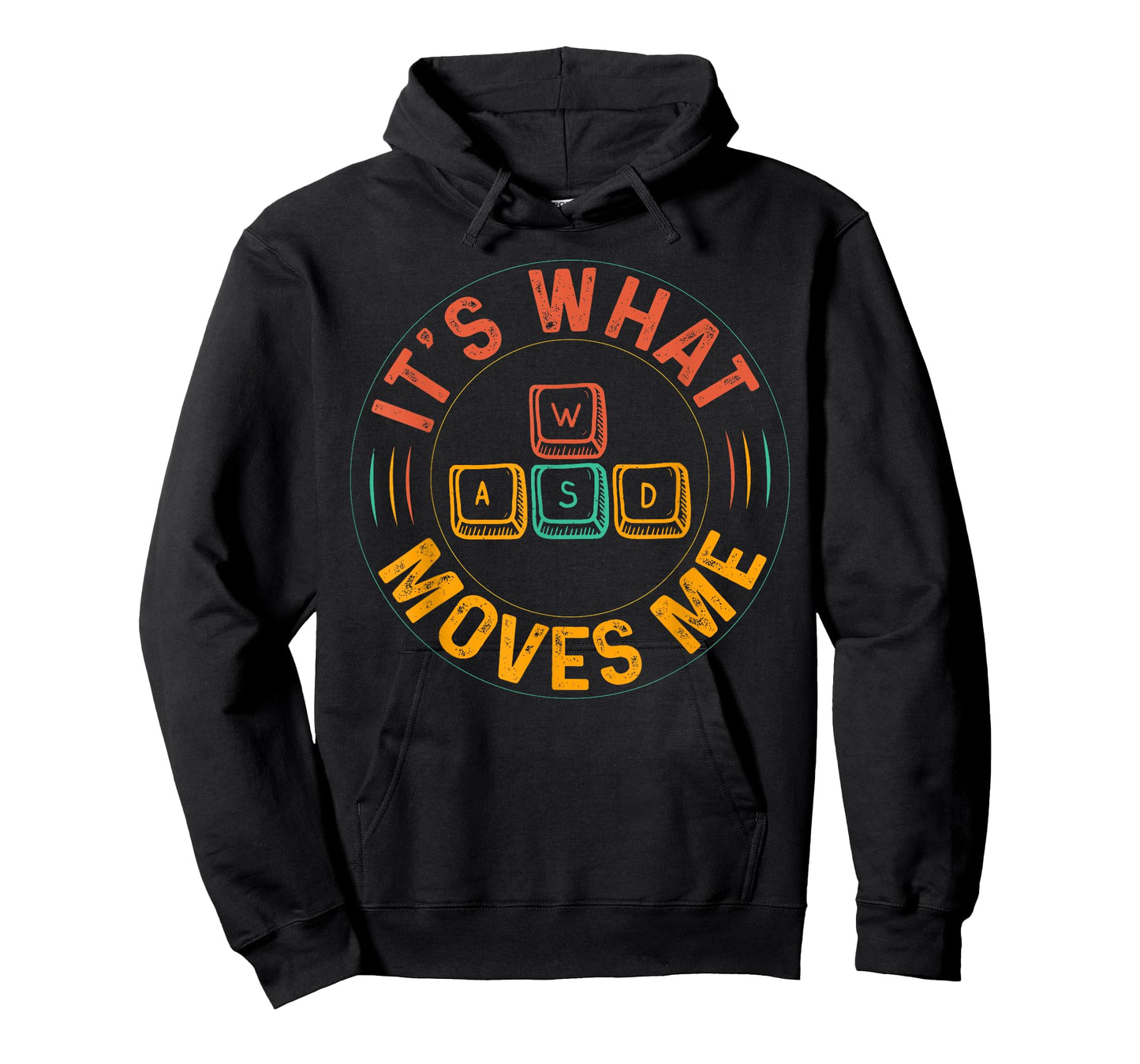 WASD PC Gamer Gifts Video Gaming Boys Men Vintage Gift Women T-Shirt