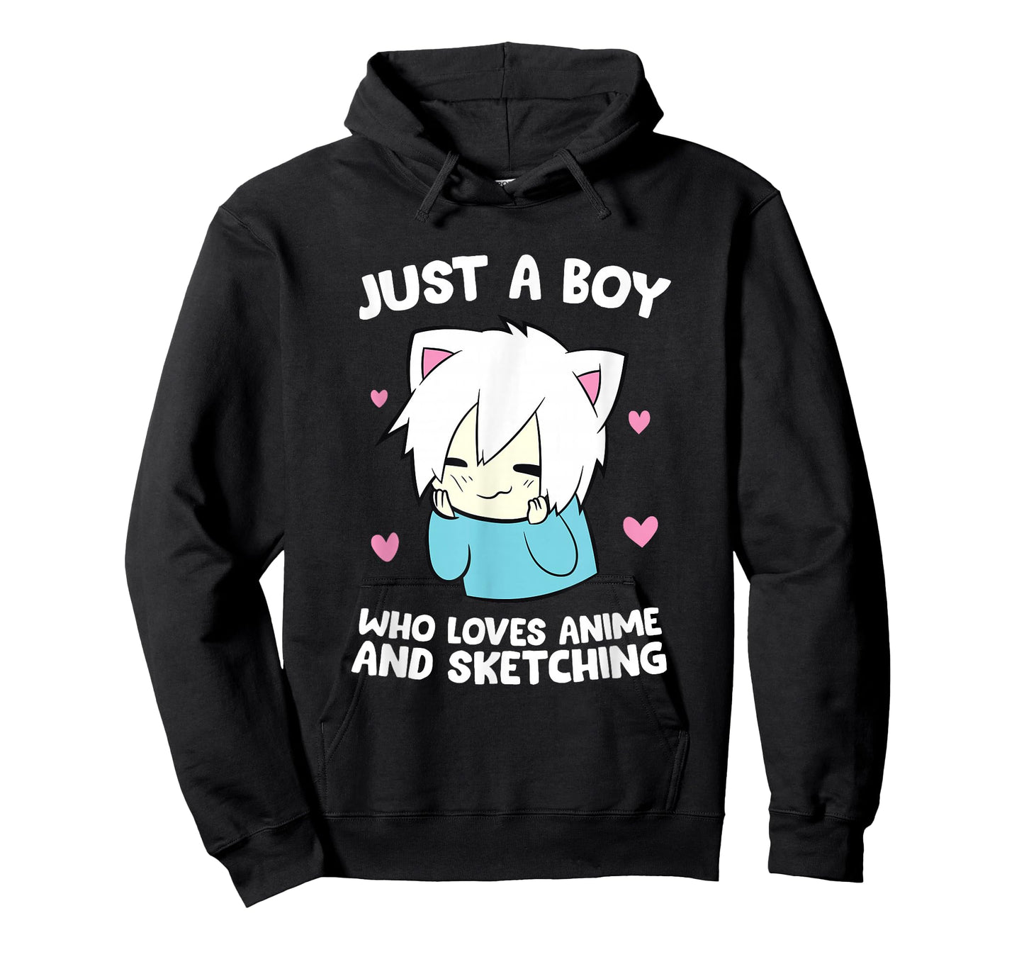 Just a Boy Who Loves Anime and Sketching Love Anime T-Shirt