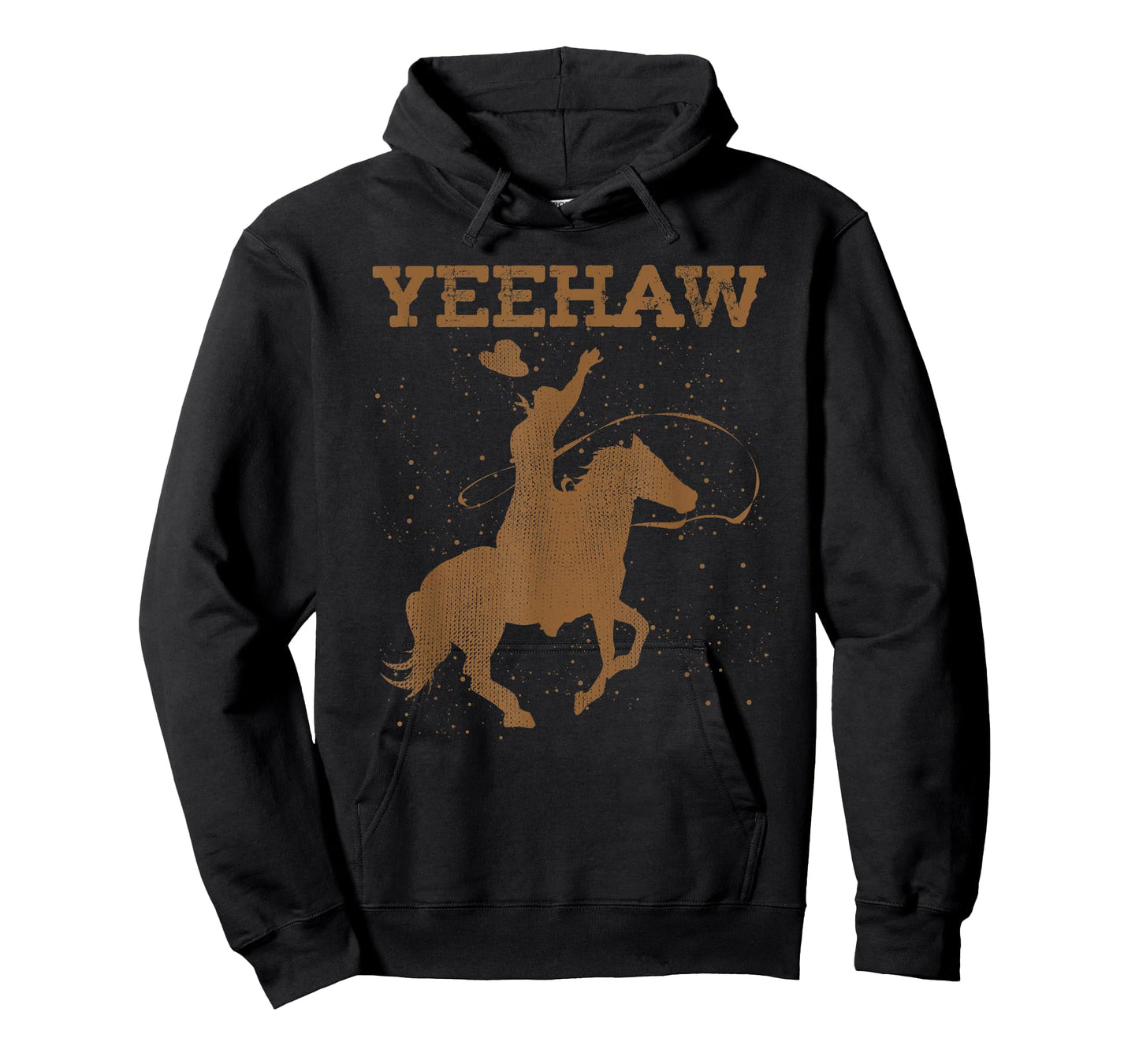Yeehaw Bull Riding Texas Funny Western Cowboy Gift Cowboy T-Shirt Small