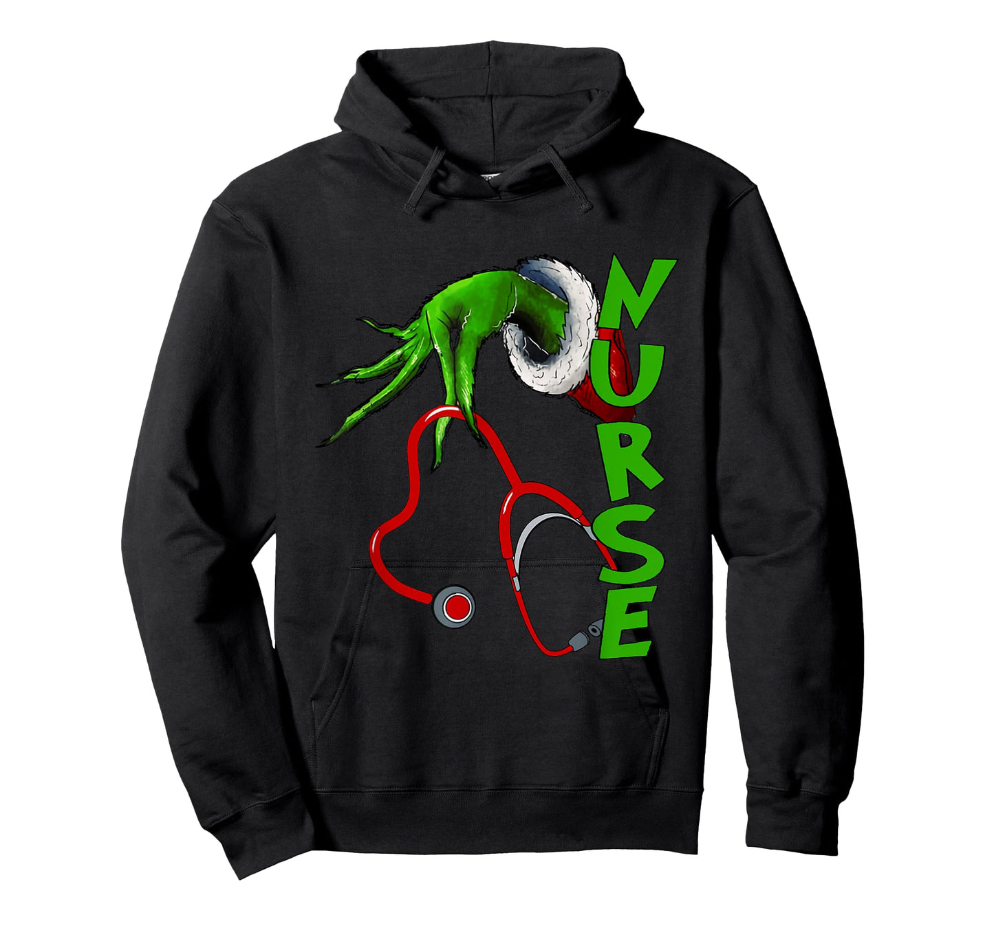 Nurse Christmas Stethoscope Nurses Xmas Pajamas PJs Women T-Shirt