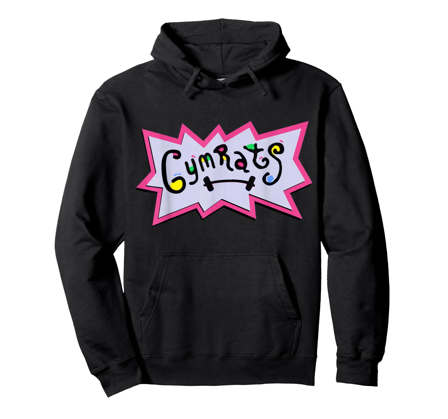 Gymrats Gym Rat Lifting Retro 90's T-Shirt