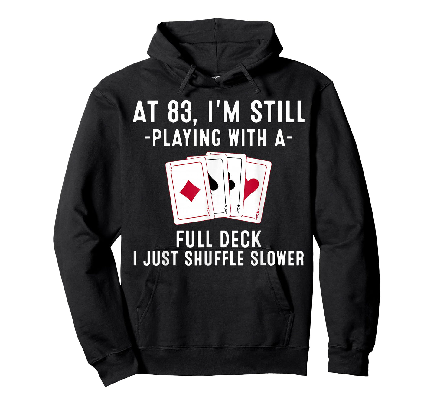 Funny 83rd Birthday Gift 83 Year Old Cards Player T-Shirt