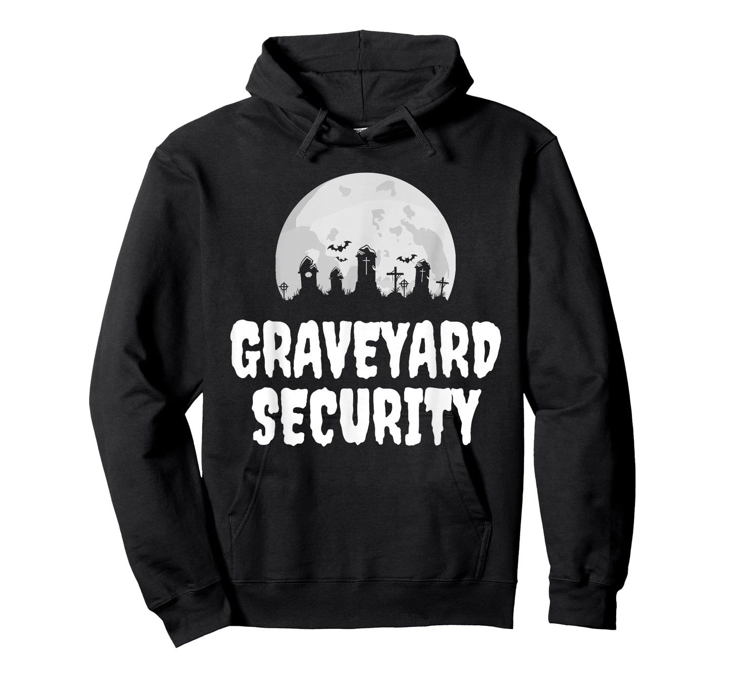 Halloween Graveyard Security Funny Zero Effort Lazy Costume T-Shirt