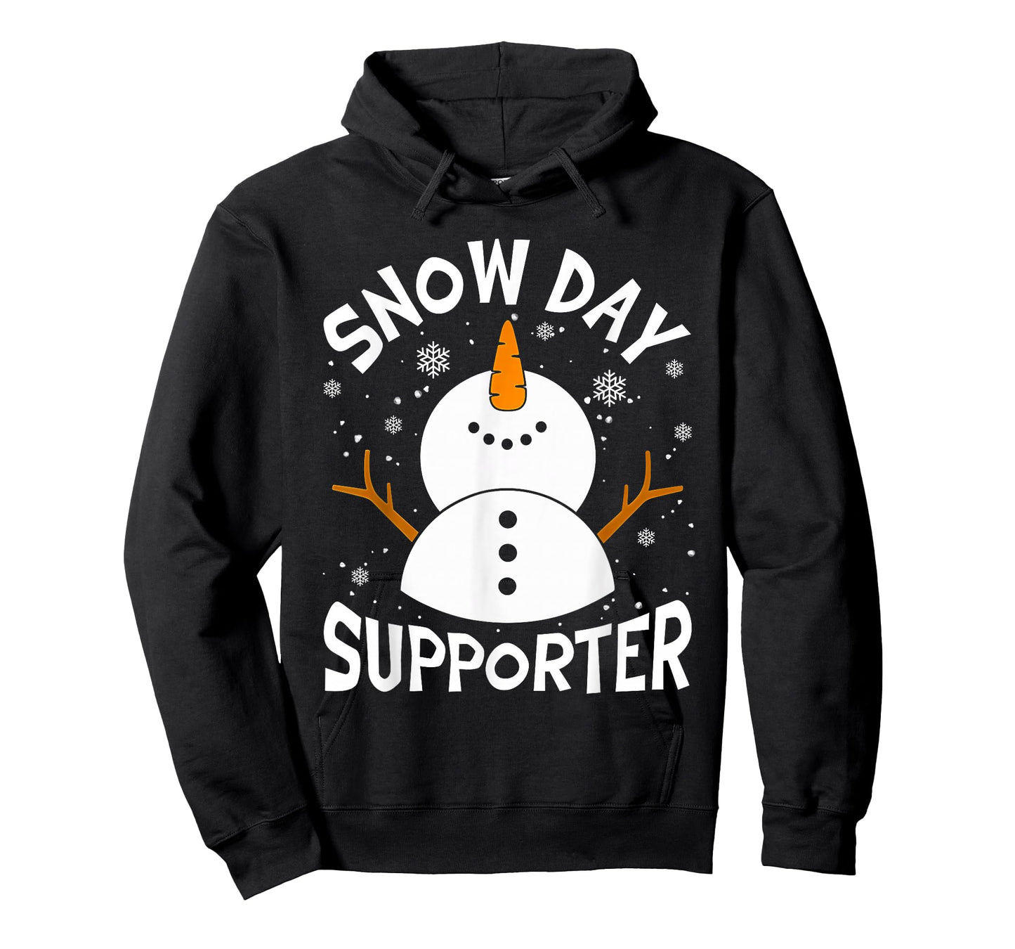 Snow Day Supporter Snowflake Funny Teacher Christmas Pajamas T-Shirt