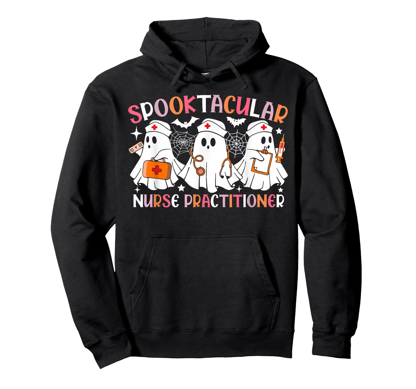 Spooktacular Nurse Practitioner Funny Halloween Costume T-Shirt