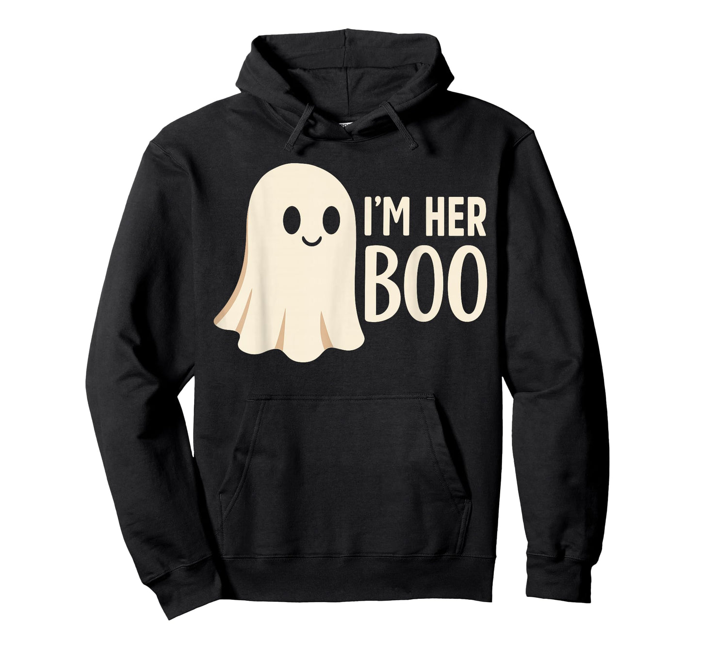 Halloween His and Hers Matching Outfits, Ghost I'm Her Boo T-Shirt