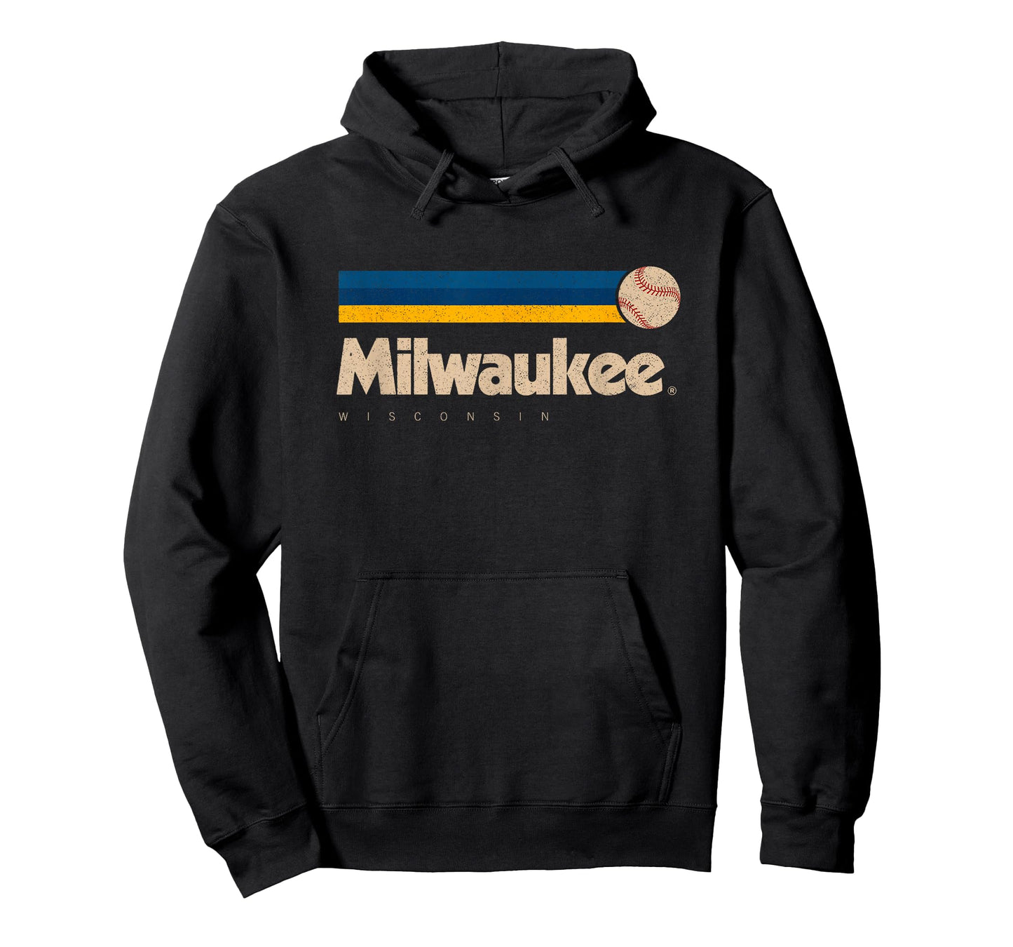 Milwaukee Baseball Softball Wisconsin Retro Milwaukee T-Shirt
