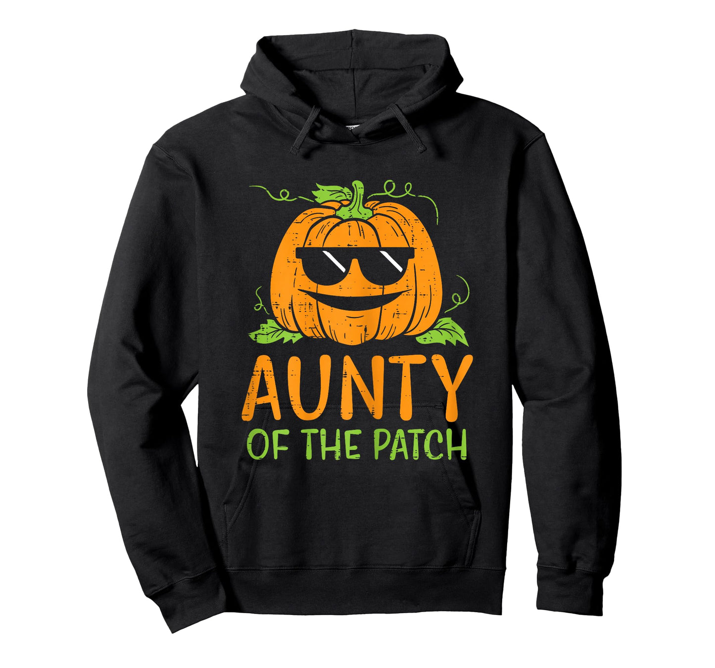 Pumpkin Aunty Of Patch Halloween Family Aunt Auntie Women T-Shirt