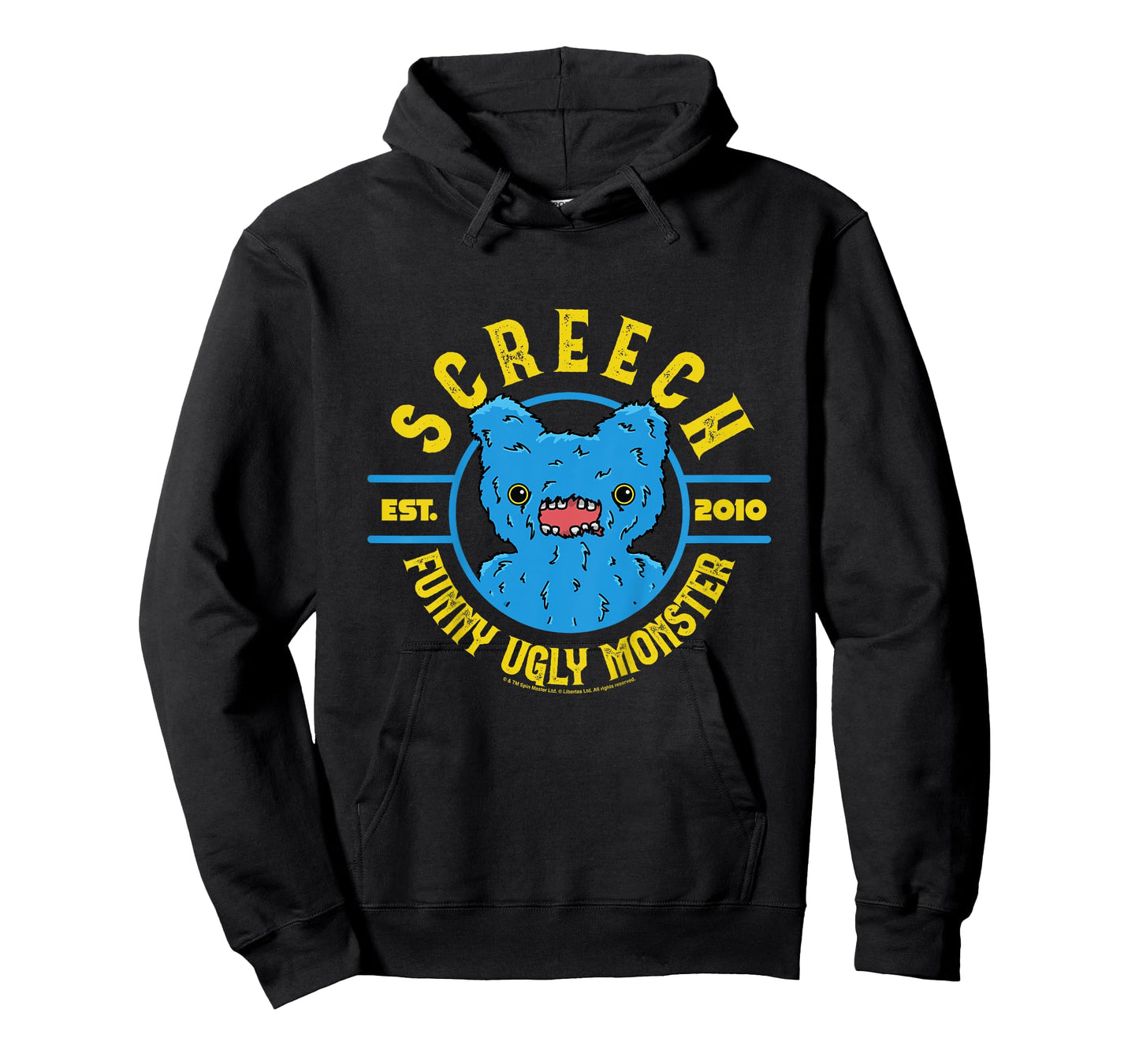Kids Fuggler Screech Blue FuggGlow Funny Ugly Monster Kids T-Shirt