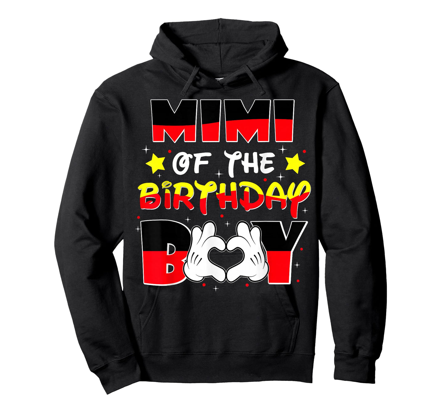 Mimi of The Birthday Boy Shirt Matching Grandma Grandson Fun T-Shirt