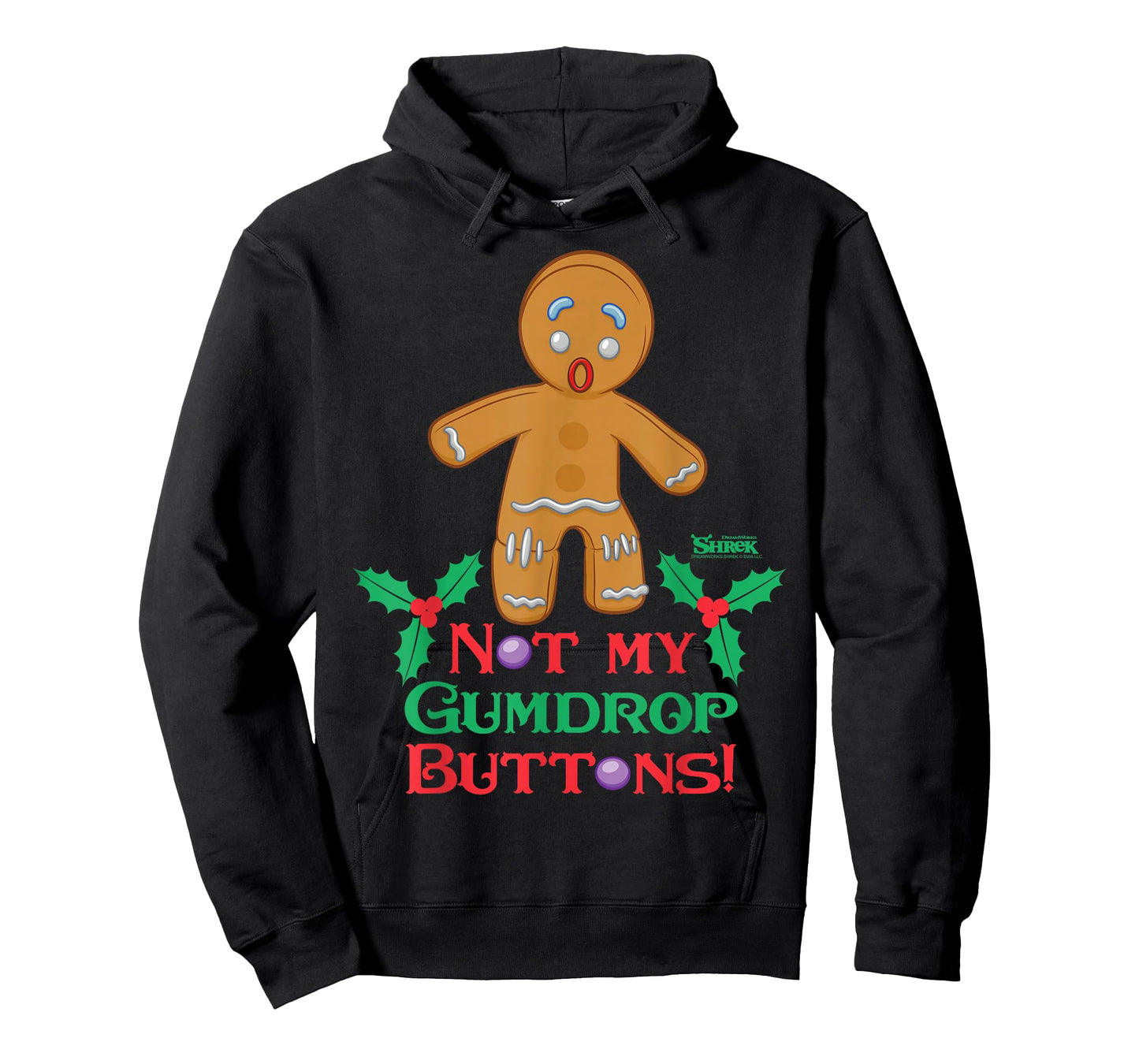 Shrek Gingy Not My Gumdrop Buttons T-Shirt