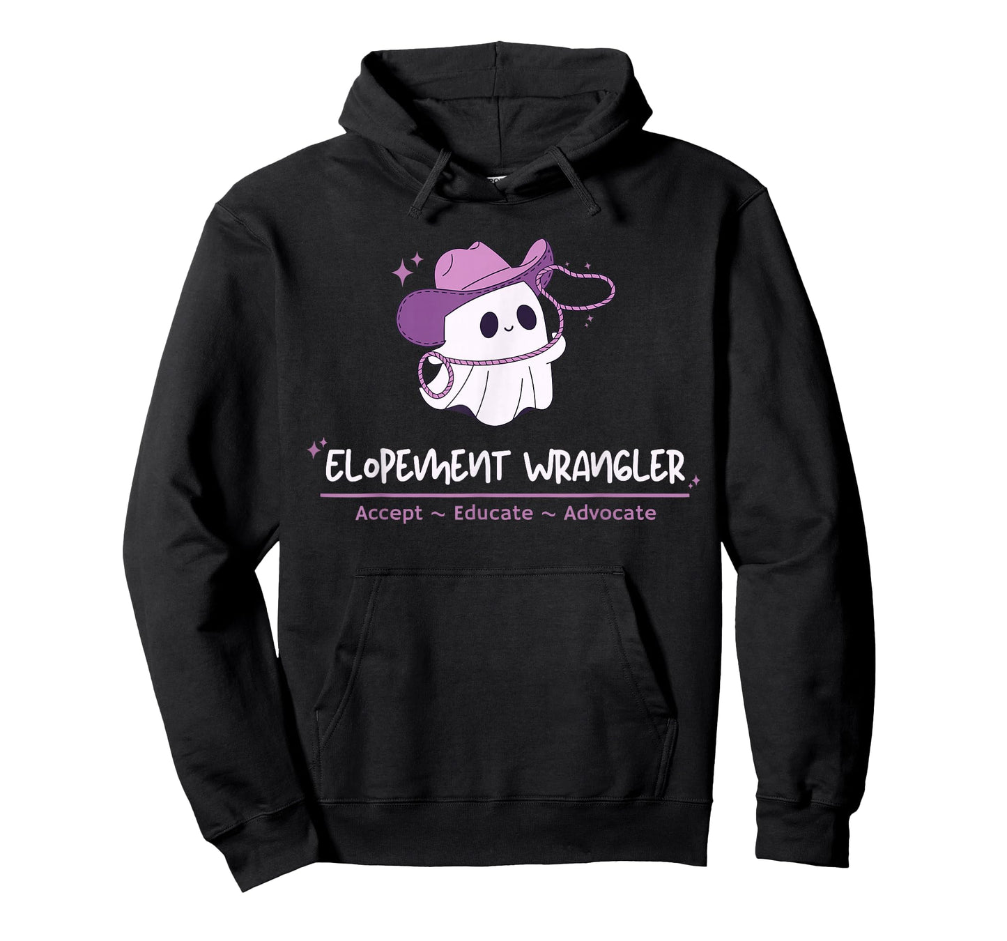 Elopement Wrangler ABA Therapy Ghost Halloween SPED Teacher T-Shirt