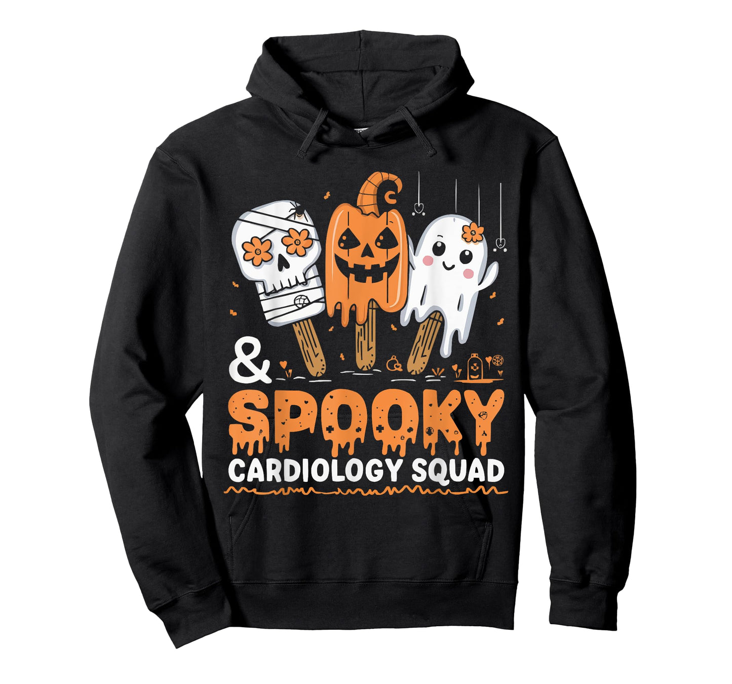 Cardiology Nurse Halloween Spooky Nursing Trick Or Treat T-Shirt
