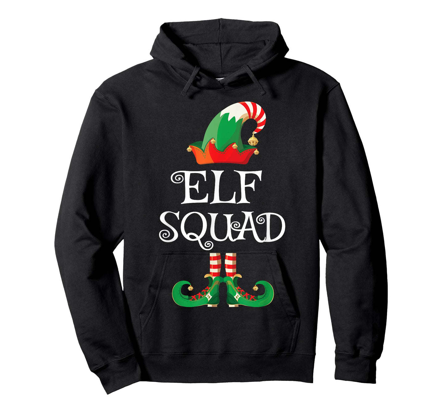 Elf Squad Shirt Funny Family Matching Christmas T-Shirt