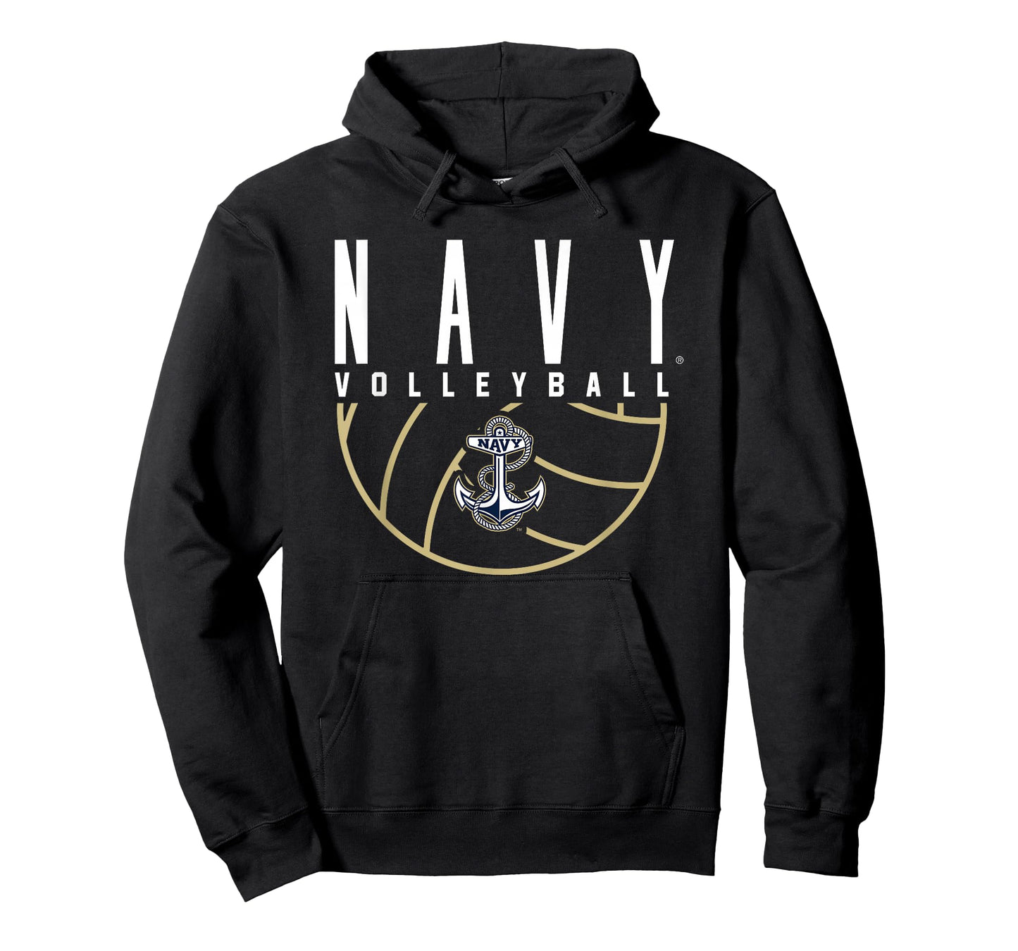 US Naval Academy Navy Midshipmen Volleyball Arch T-Shirt