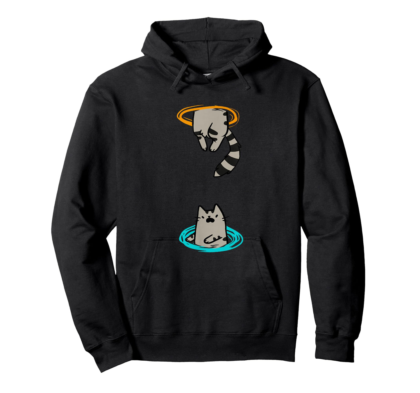 Portal Cat Funny Video Game Animal T-Shirt