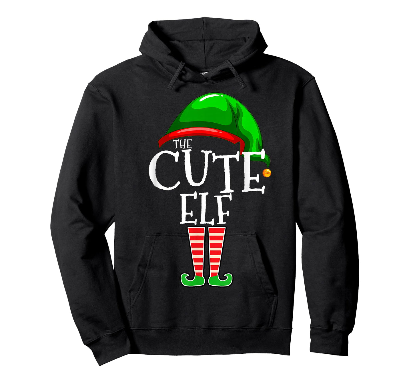 The Cute Elf Group Matching Family Christmas T-Shirt