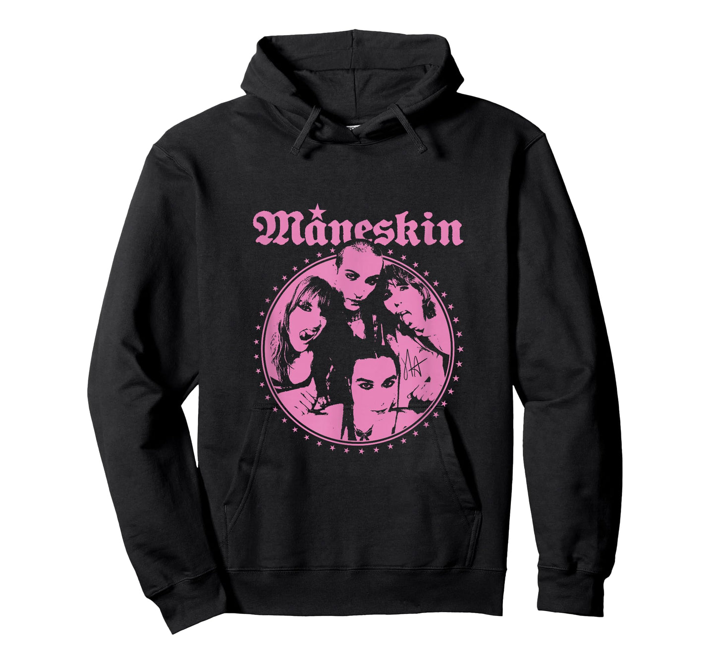 Måneskin Pink Fisheye T-Shirt