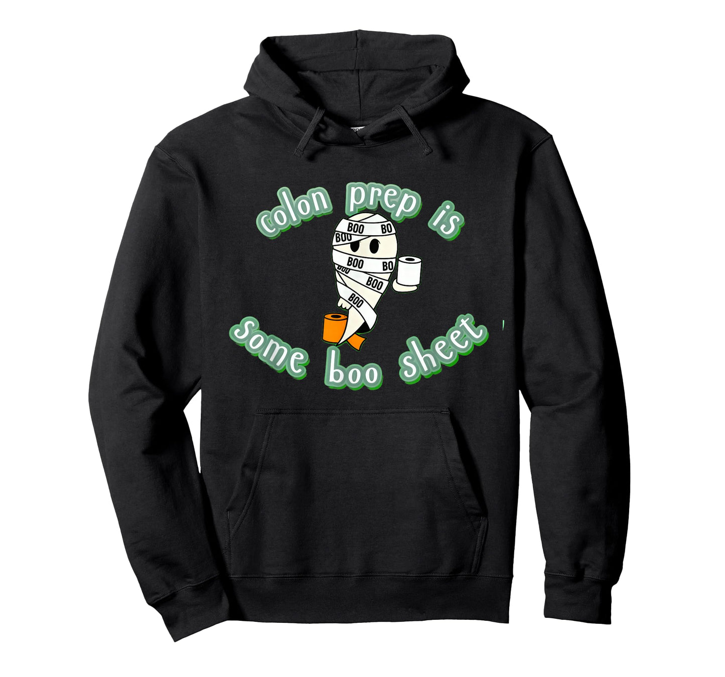 Funny Colonoscopy Prep Ghost Halloween GI Nurse Tee T-Shirt