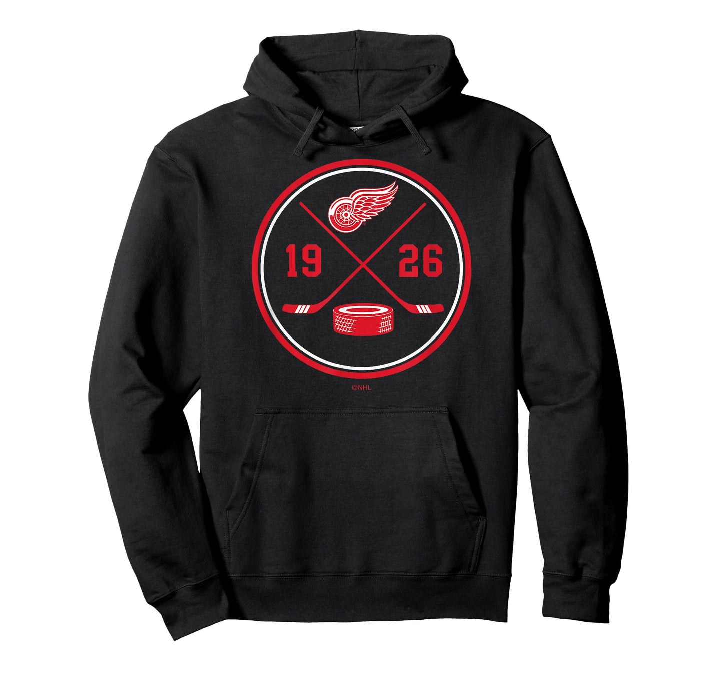 Detroit Red Wings Prize Black Officially Licensed T-Shirt
