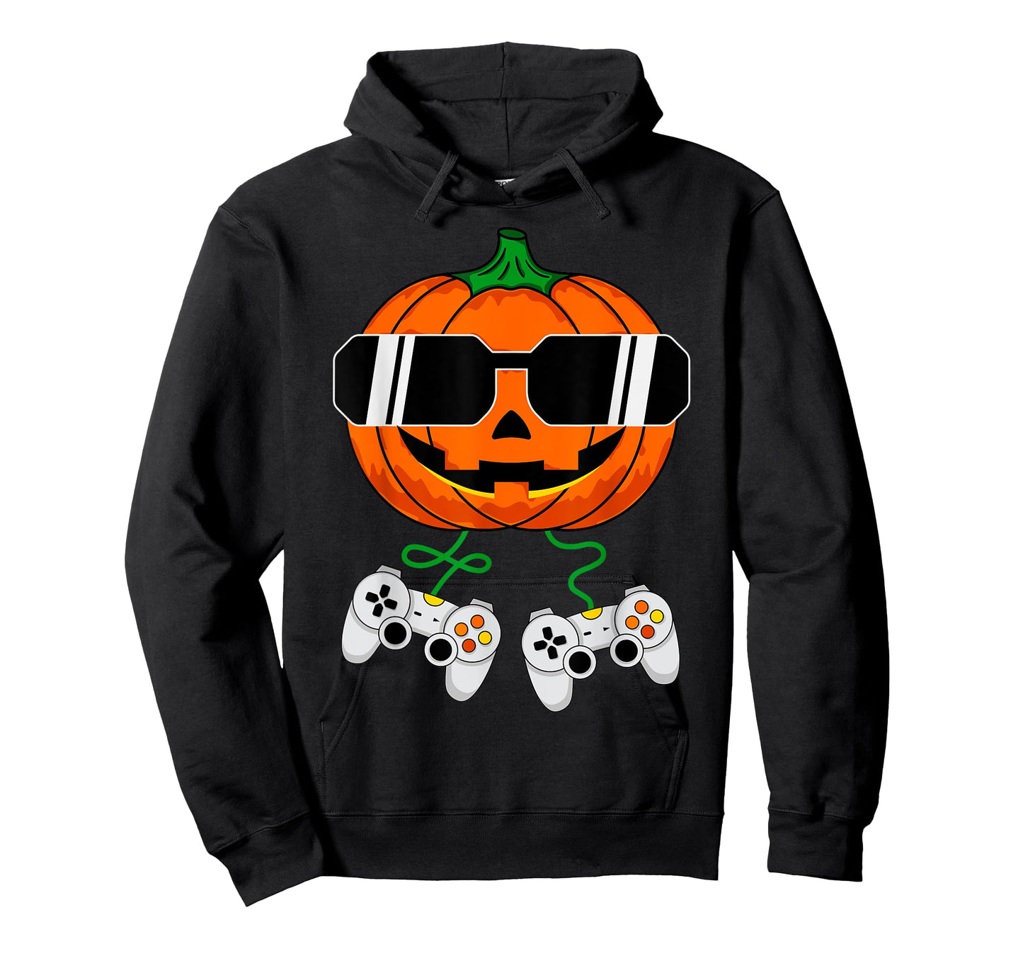 Halloween Jack O Lantern Gamer Boys Kids Men Funny Halloween T-Shirt