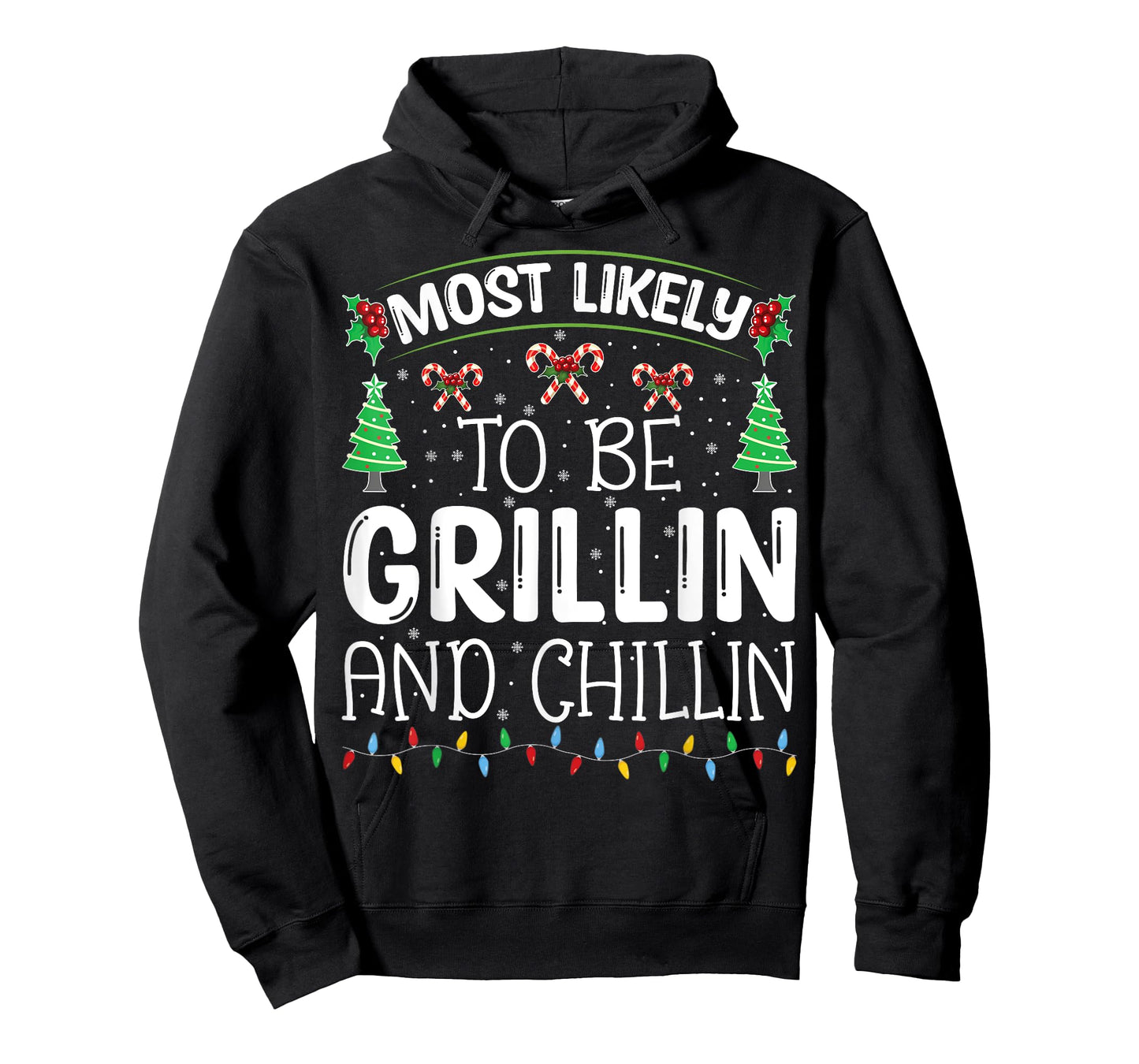 Most-Likely-To Be Grilling and Chilling Cute Matching T-Shirt