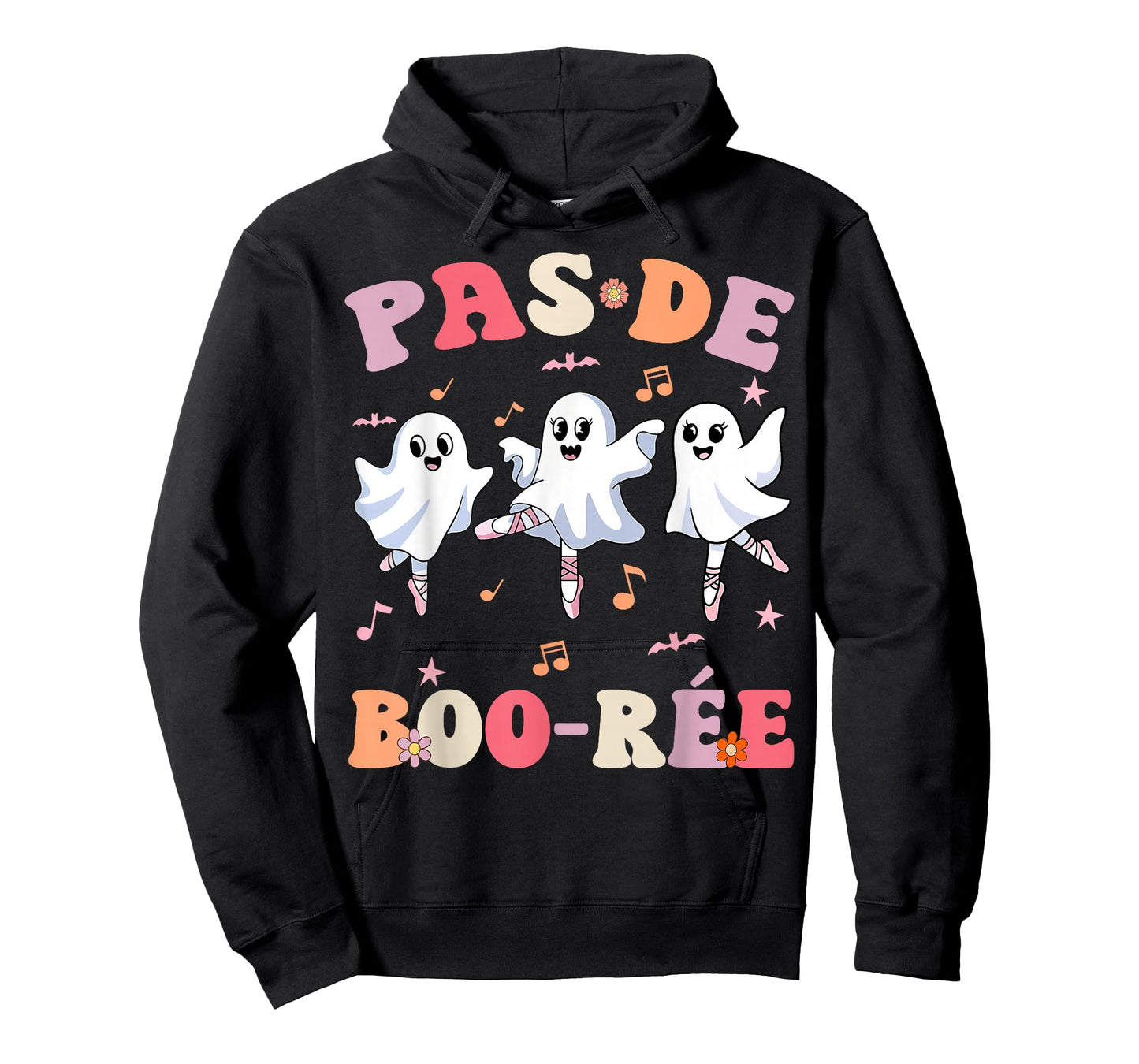 Pas De Boo-rée Ghost Ballet Dancer Halloween Dance Teacher T-Shirt