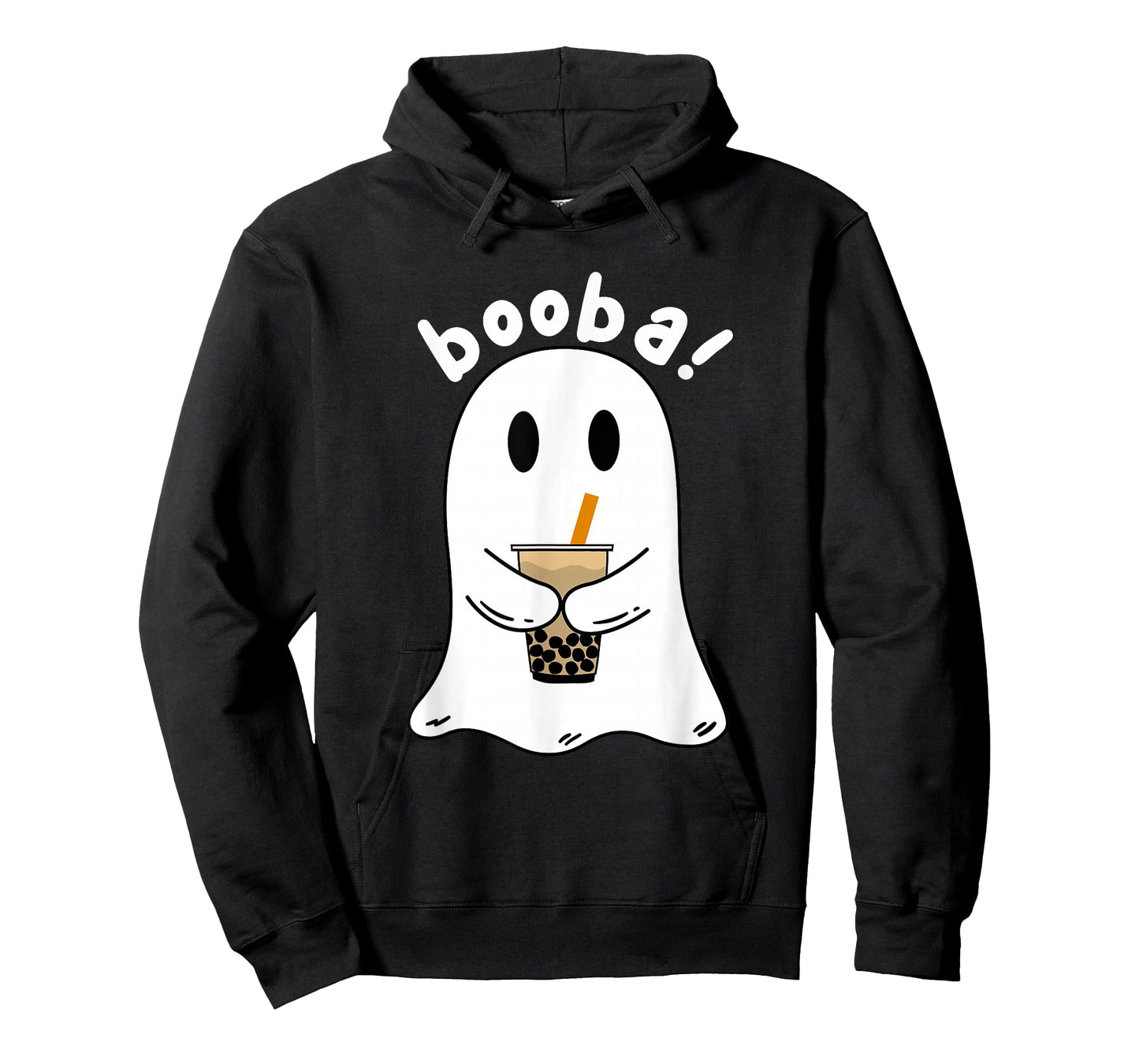 Funny Booba Boba Tea Halloween Costume T-Shirt