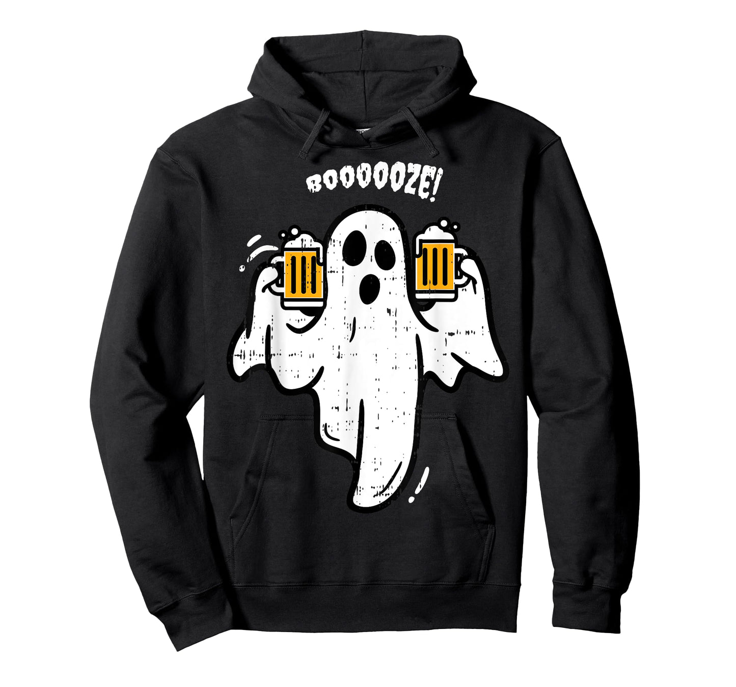 Booze Boo Ghost Drinking Beer Costume Easy Halloween Gifts T-Shirt
