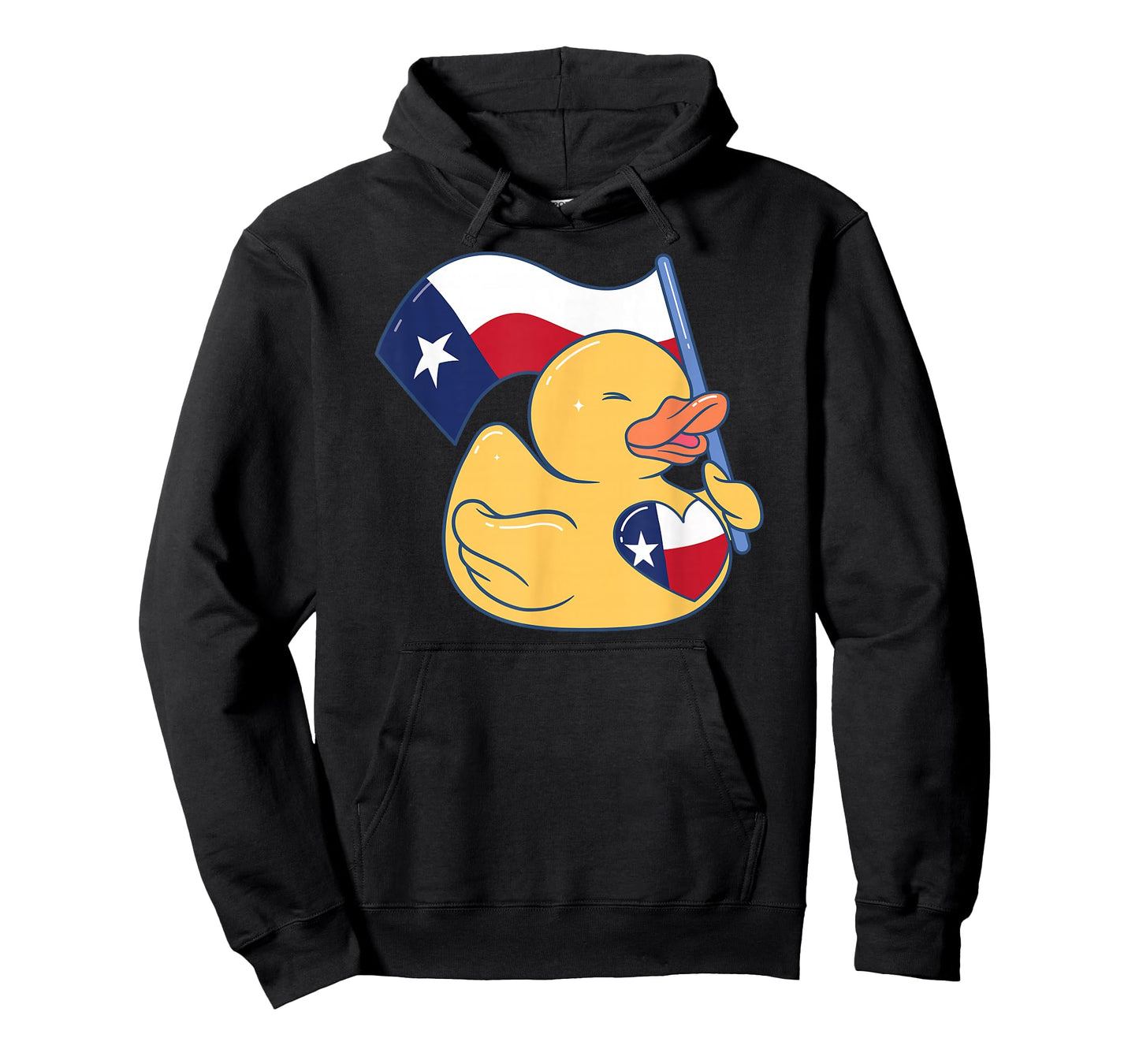 Easily Distracted By Ducks Texas Flag Bird Dallas Austin Tx T-Shirt
