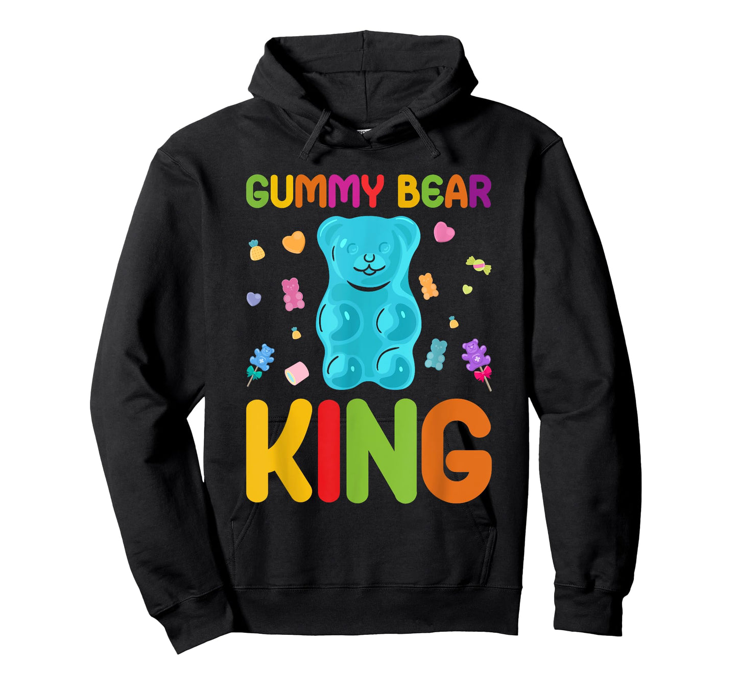 Gummy Bear King Sweet Candy Gummy Bear King T-Shirt