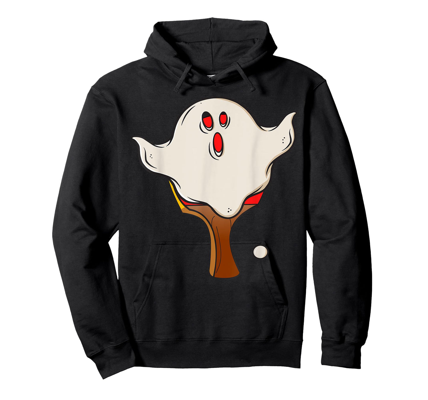 Table Tennis Halloween Ghost Halloween Disguise Halloween T-Shirt