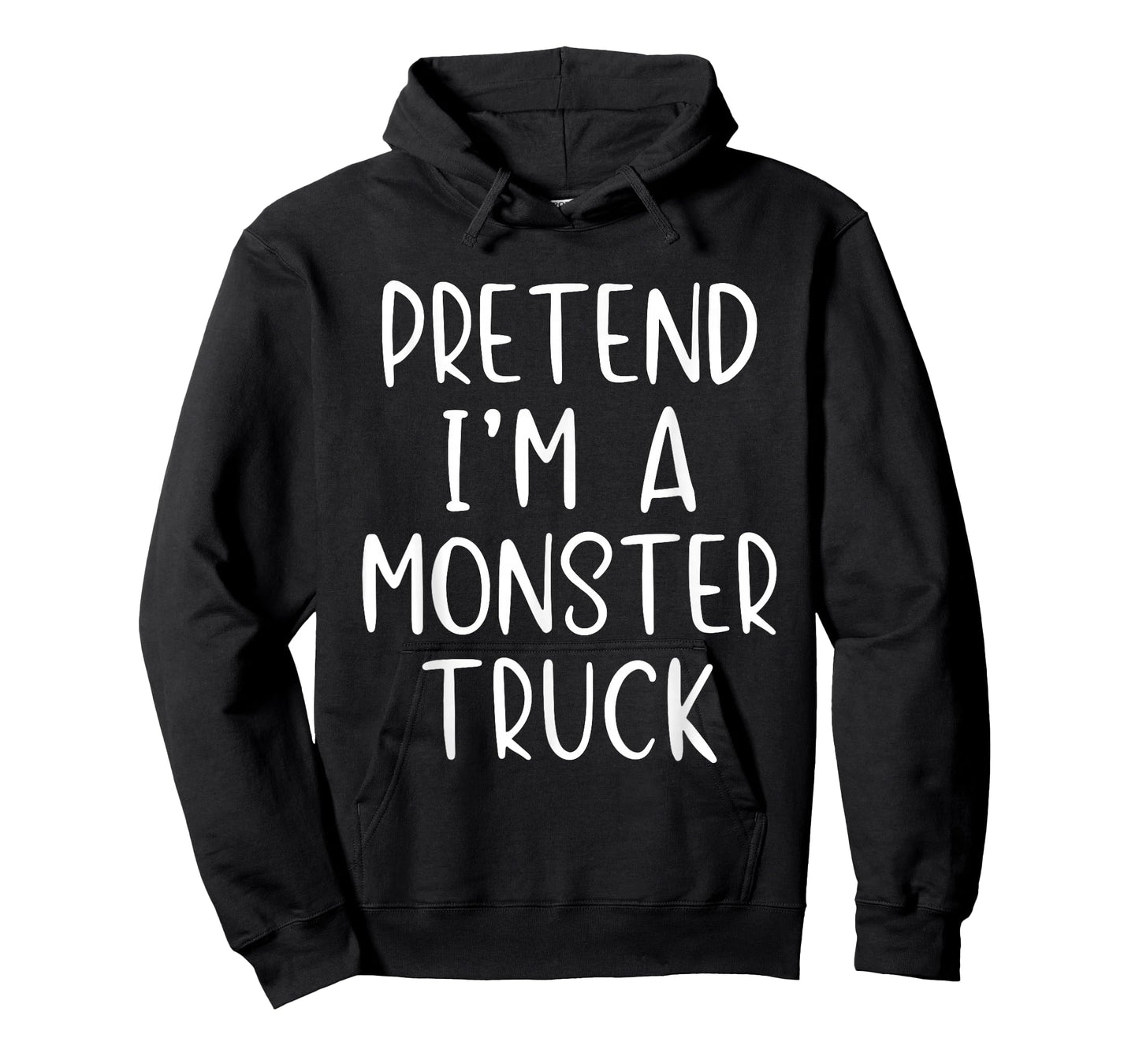 Pretend I'm A Monster Truck Costume Halloween Simple Kid T-Shirt