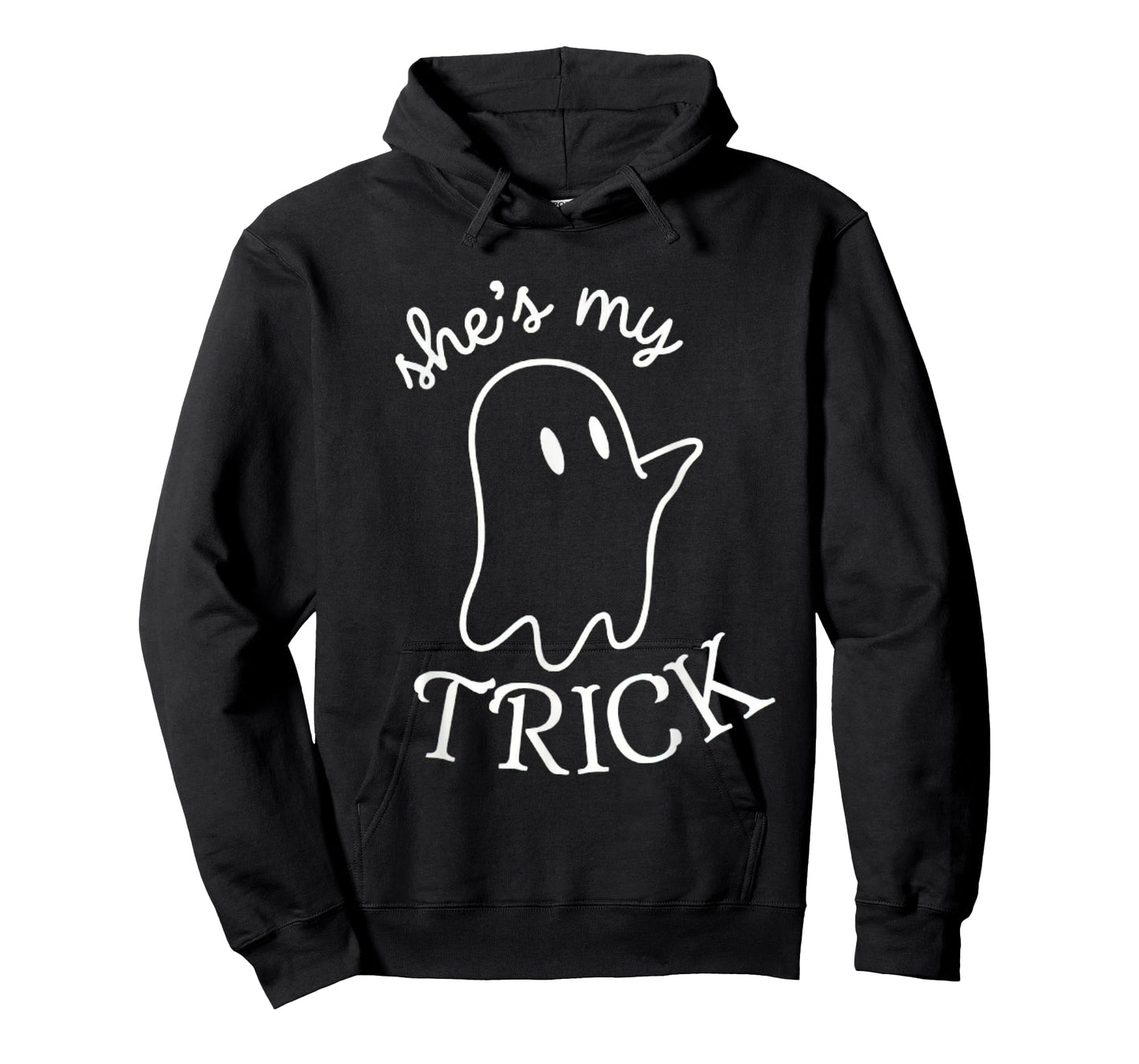 She's My Trick He's My Treat Couples Ghost Men Women T-Shirt
