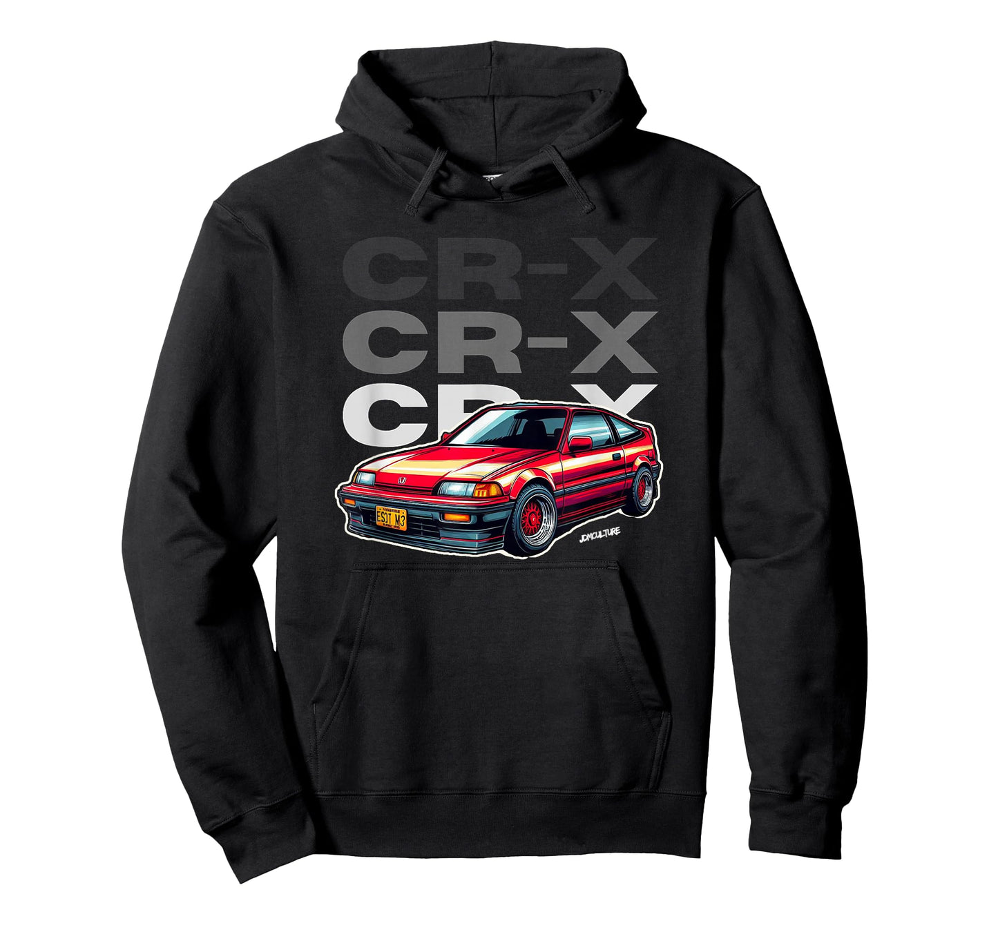 Jdm Euro Car Scene CR-X Hatch DOHC b16 Tuning Drift Import T-Shirt