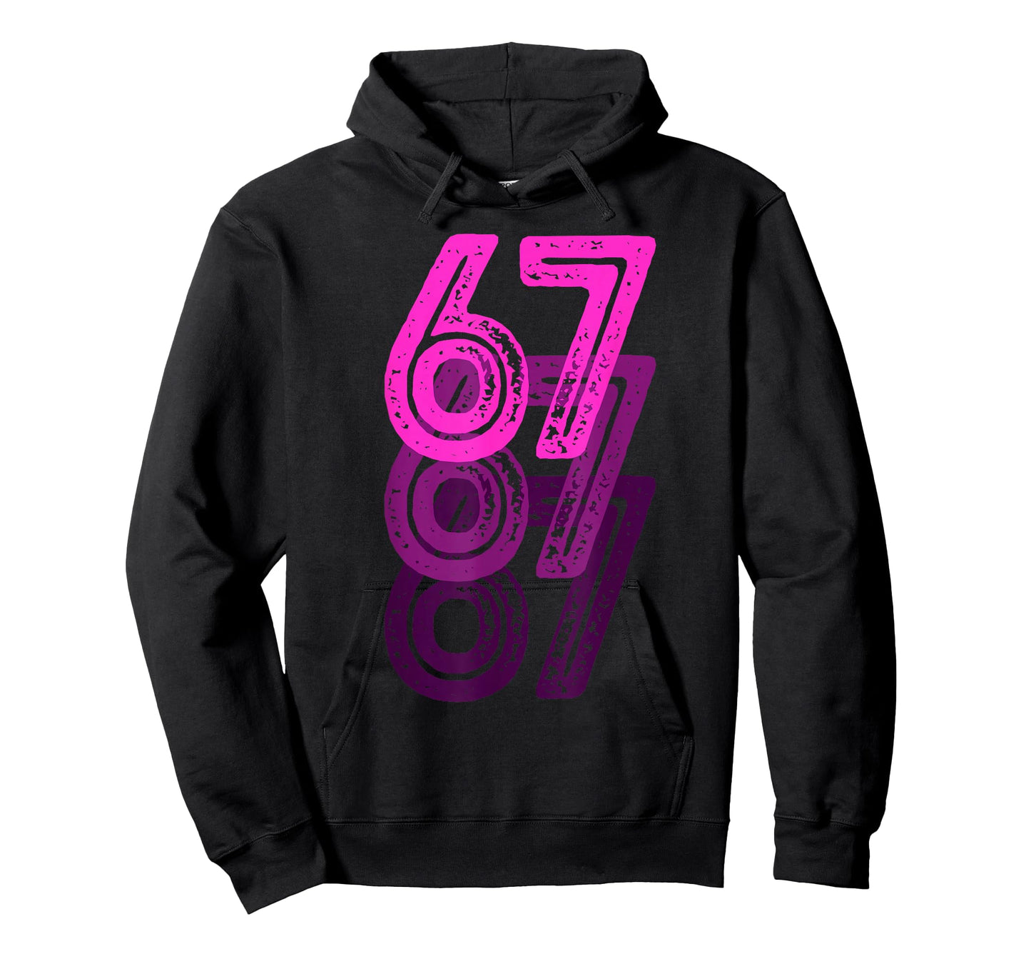 Number 67 Pink Best Classic College Style Birthday Funny T-Shirt