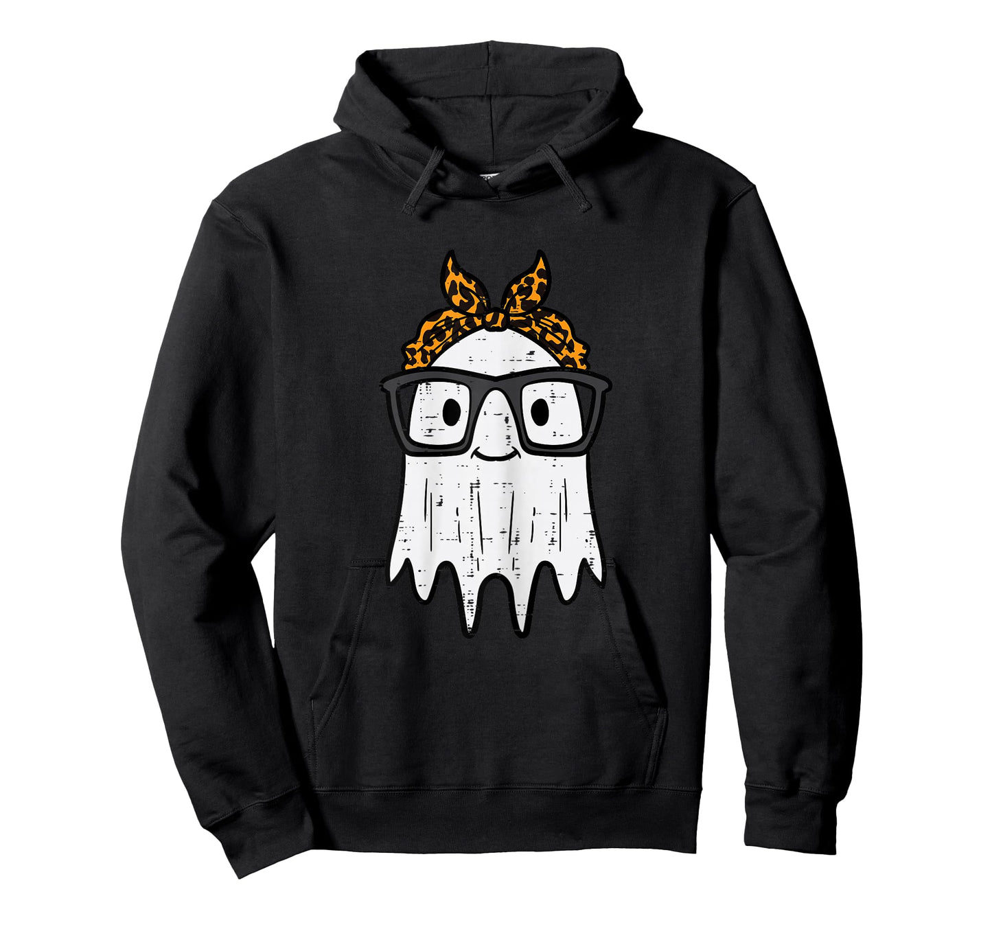 Halloween Ghost Glasses Cute Costume Girl Kids Toddler Women T-Shirt
