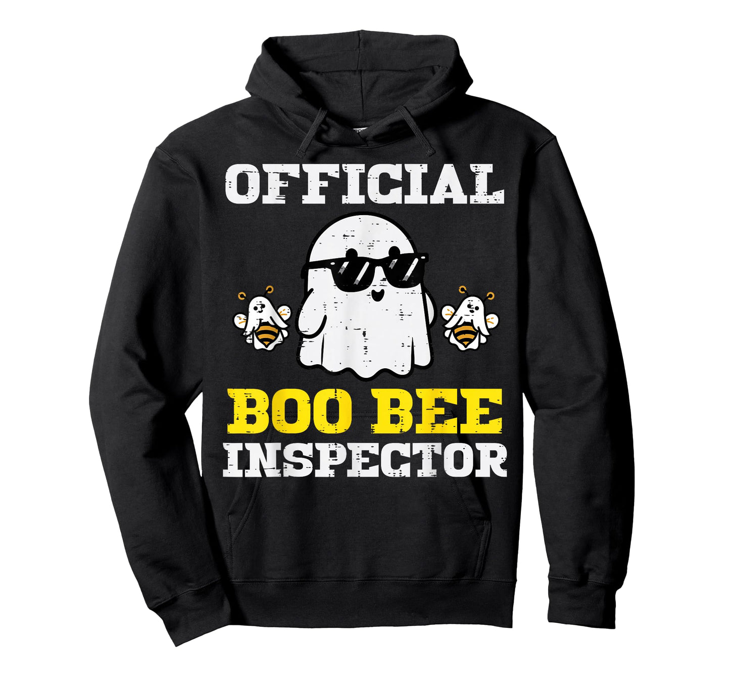 Halloween Boo Official Bee Inspector Funny Costume Men Women T-Shirt