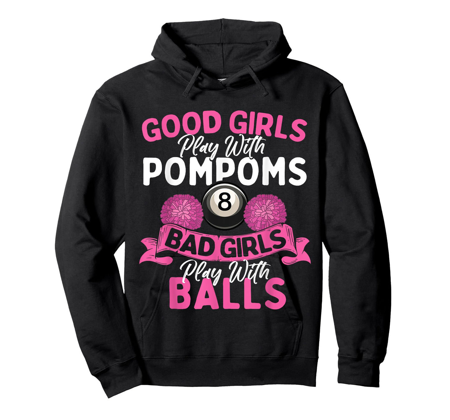 Bad Girls Play With Billiards Balls - Pool Player Lover T-Shirt