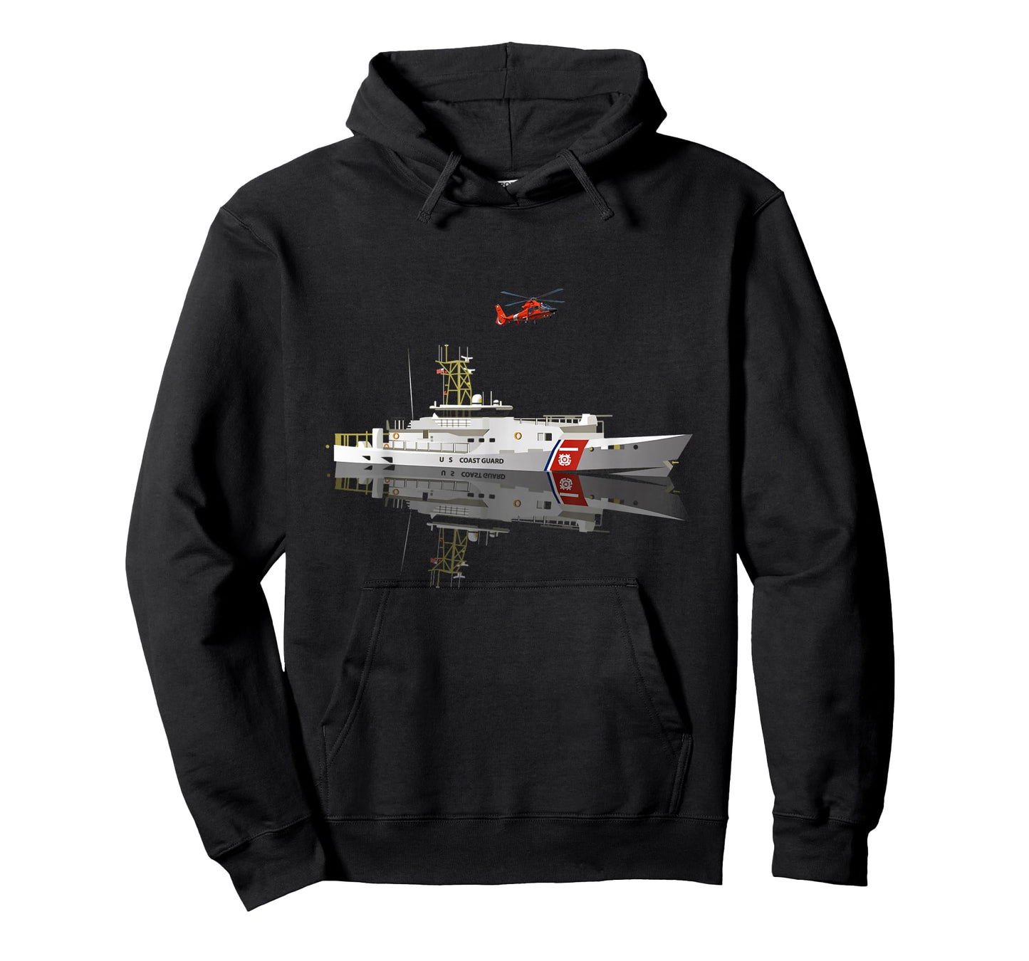 U.S Coastguard Coast Guard Veteran Flag USCG Veterans Day T-Shirt
