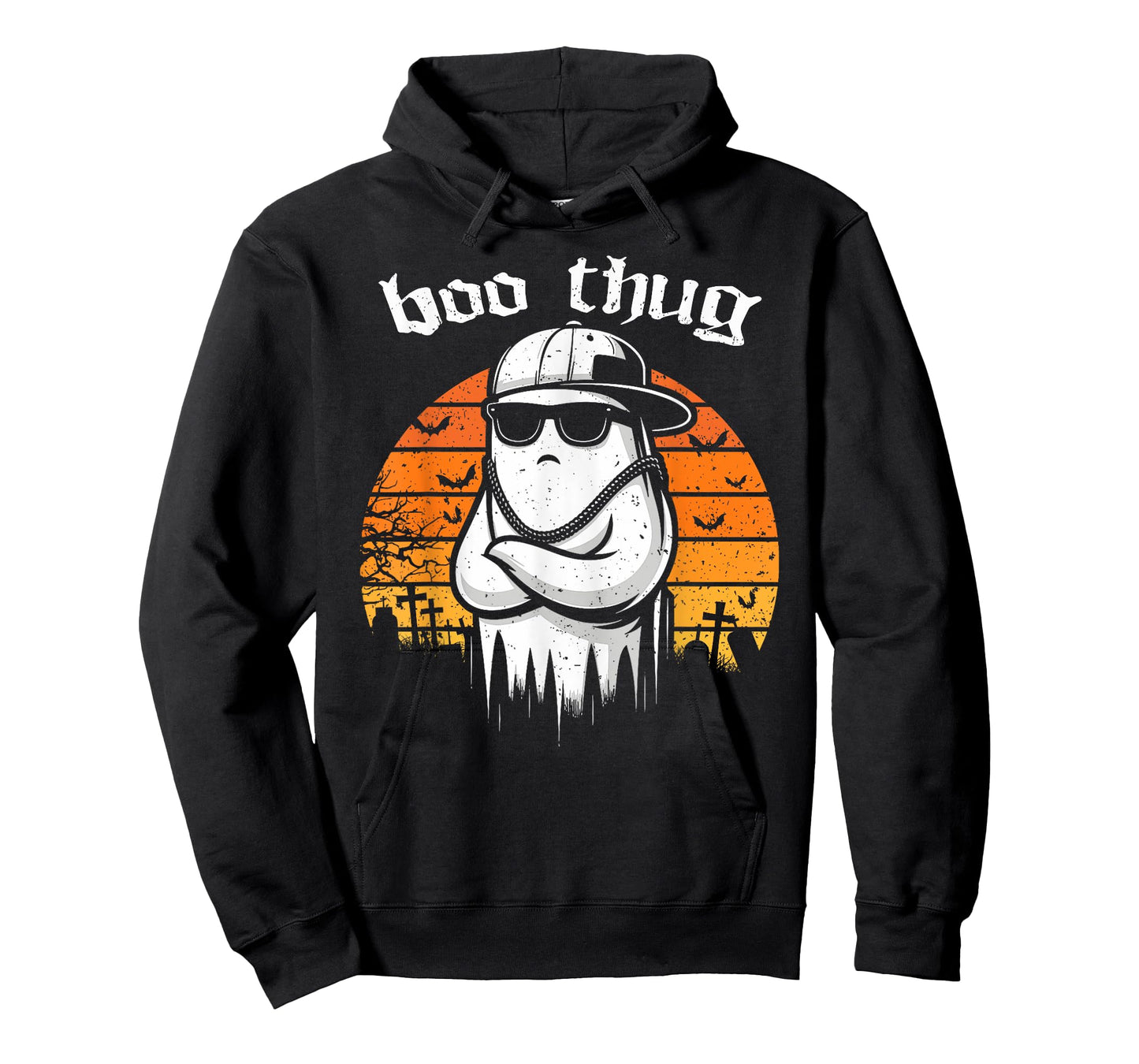Boo Thug Ghost Life Matching Halloween Costume Men Women T-Shirt