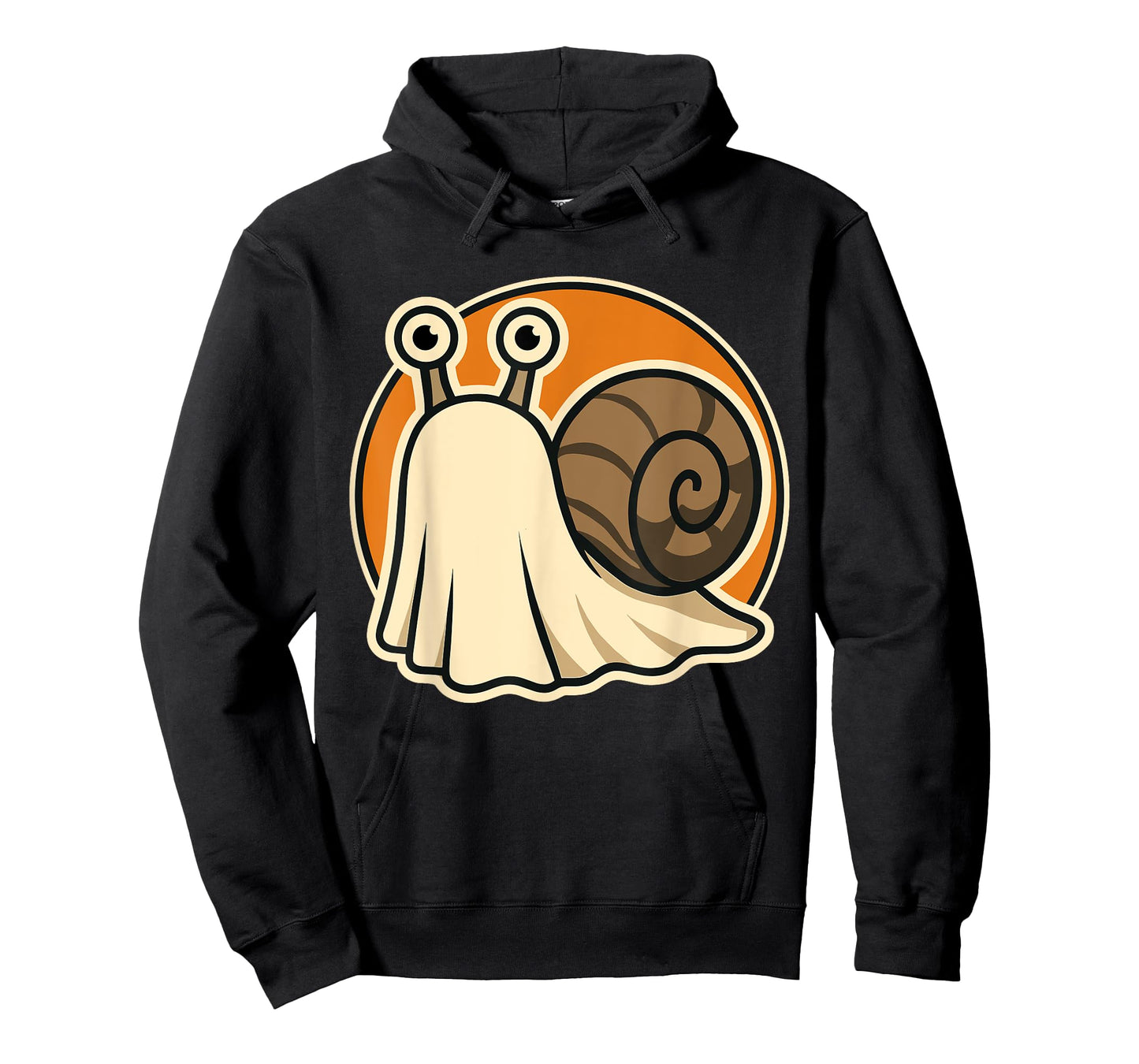 Funny Snail in Ghost Costume for Kids, Boys, Girls Halloween T-Shirt