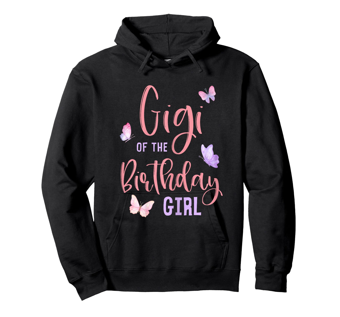 Gigi of The Birthday Girl Butterfly Party Matching Family T-Shirt