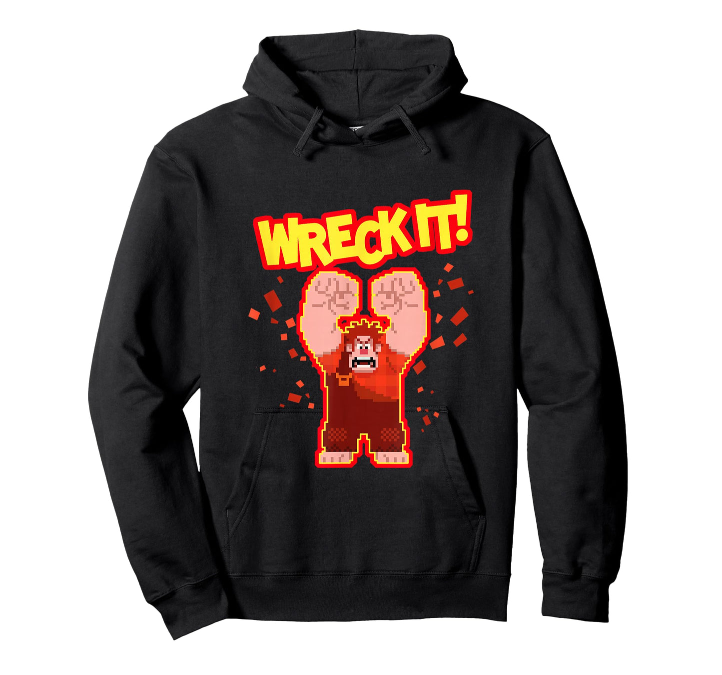 Disney Wreck-It Ralph Wreck It! Angry Pixelated Ralph Shot T-Shirt